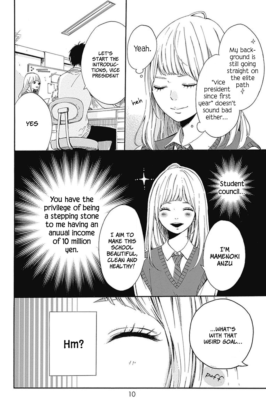 Hoshi to Kuzu - Don't Worry, Be Happy Chapter 1 page 10 - Chapter 1
