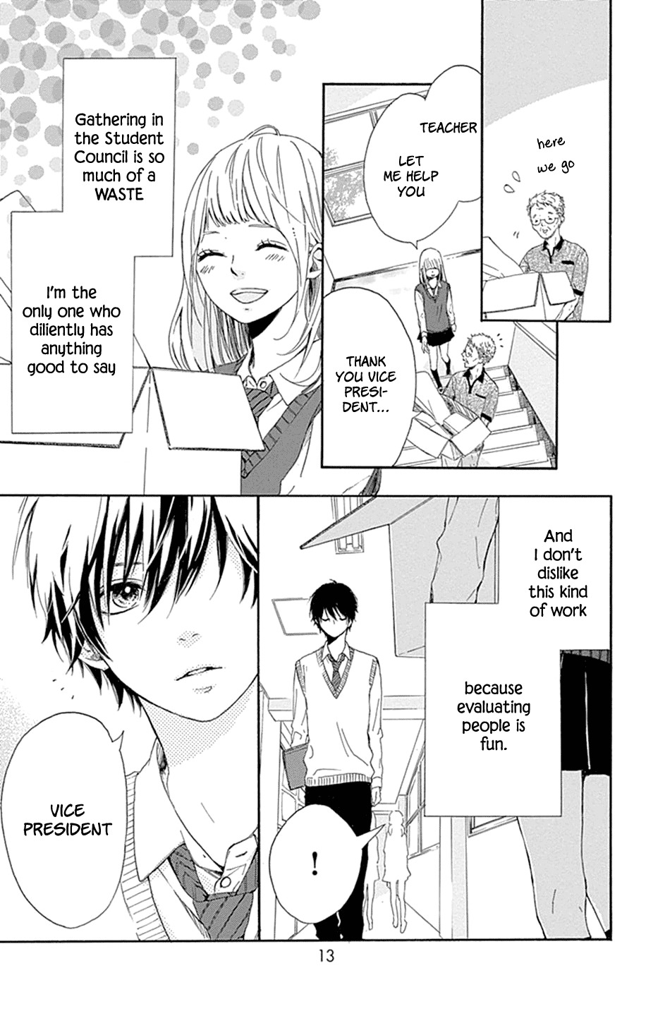 Hoshi to Kuzu - Don't Worry, Be Happy Chapter 1 page 13 - Chapter 1