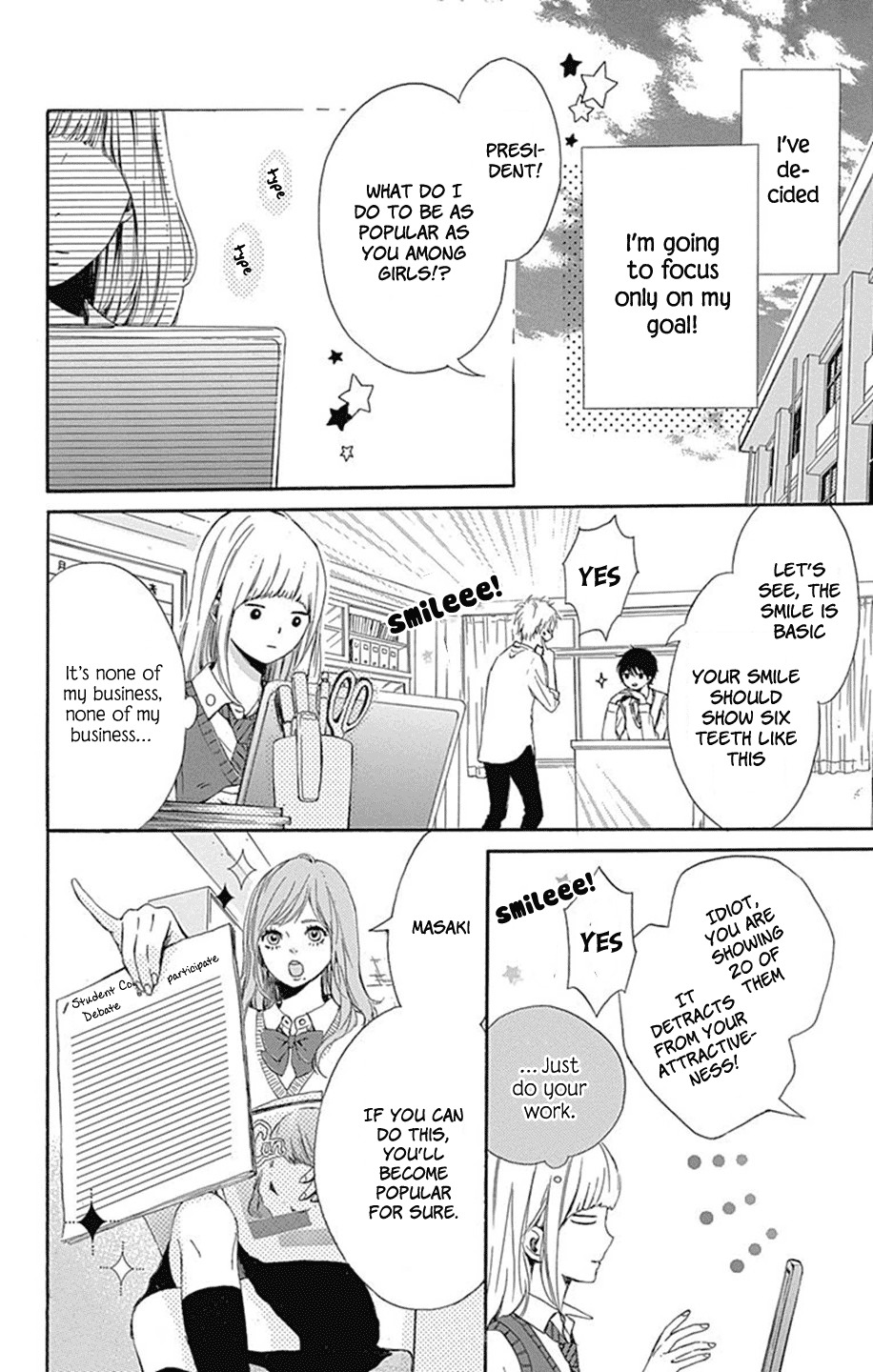 Hoshi to Kuzu - Don't Worry, Be Happy Chapter 1 page 18 - Chapter 1