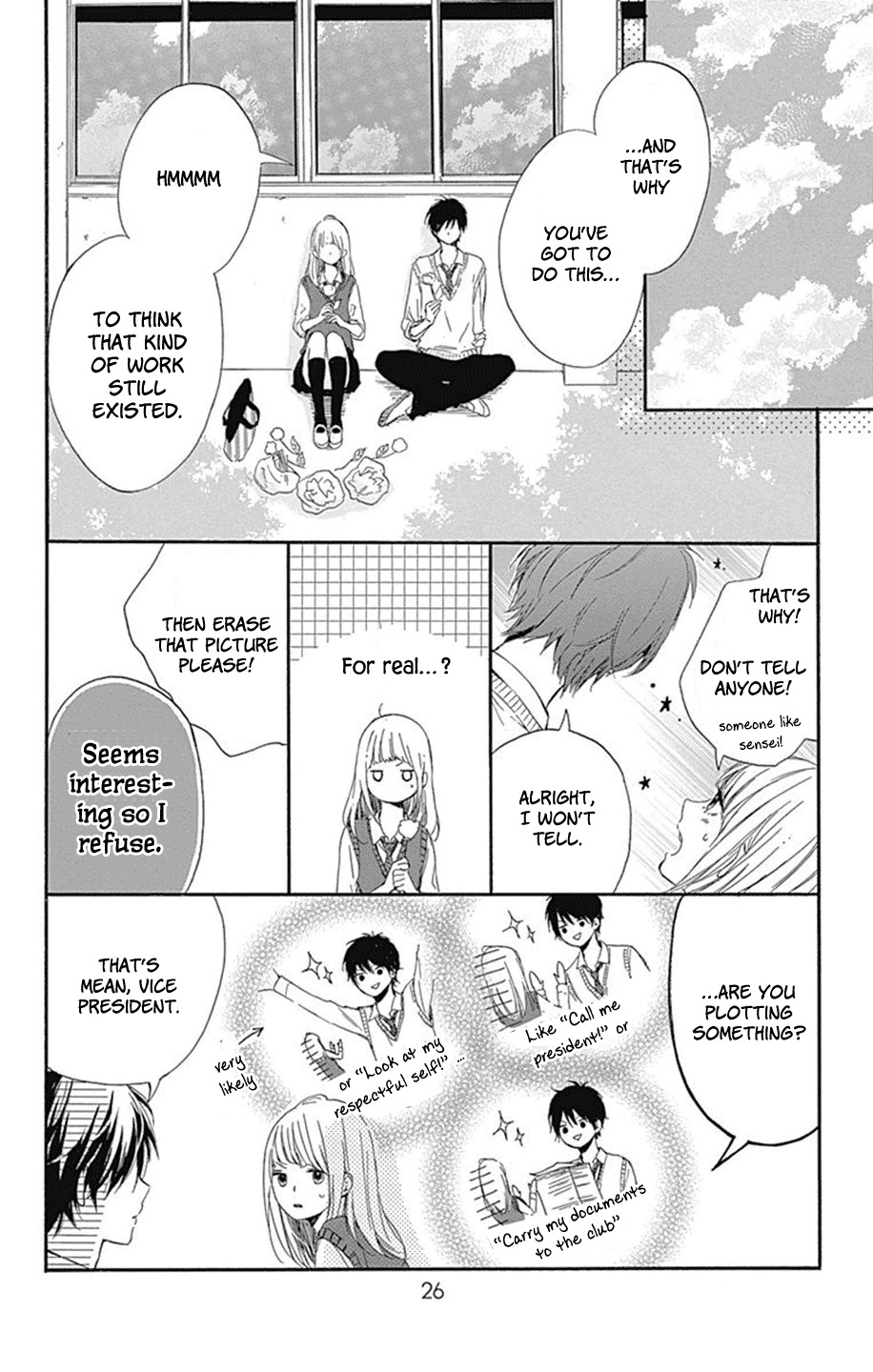 Hoshi to Kuzu - Don't Worry, Be Happy Chapter 1 page 26 - Chapter 1
