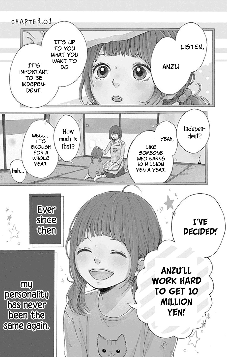 Hoshi to Kuzu - Don't Worry, Be Happy Chapter 1 page 3 - Chapter 1