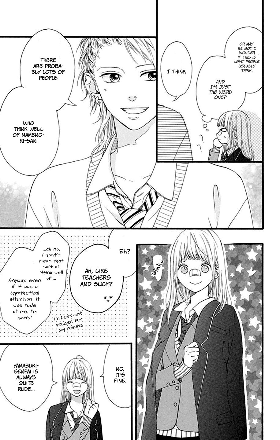 Hoshi to Kuzu - Don't Worry, Be Happy Chapter 7 page 22 - Chapter 7