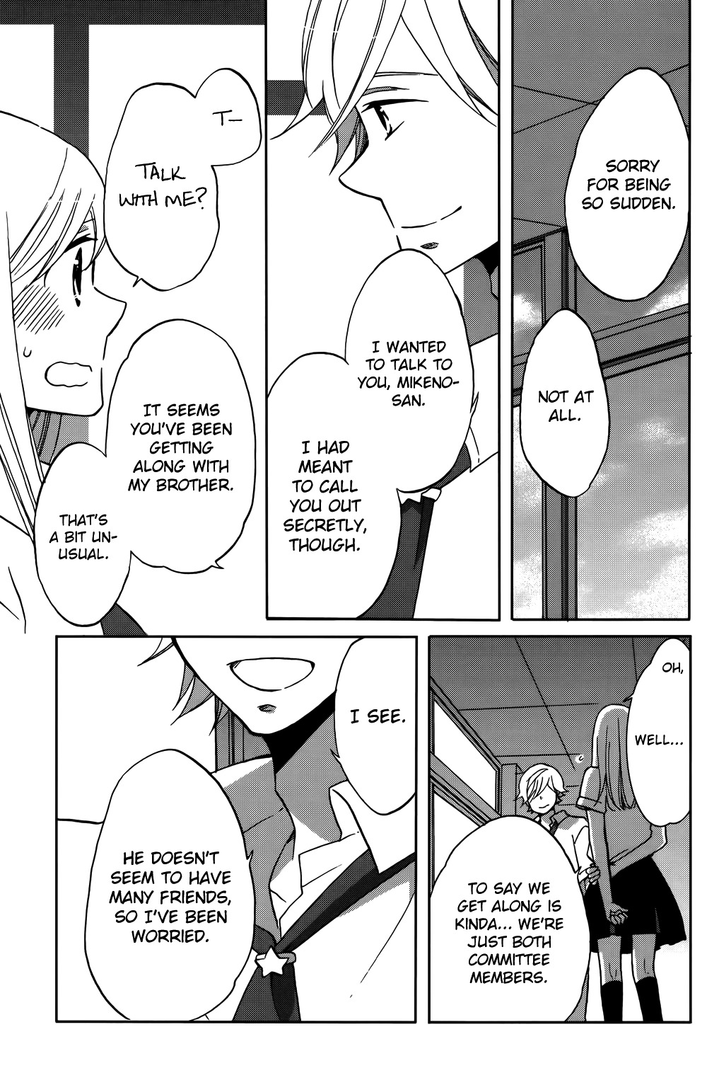 Hoshigami-kun wa Douka Shiteru Chapter 1 page 25 - Chapter 1: Something is Up with Hoshigami-kun
