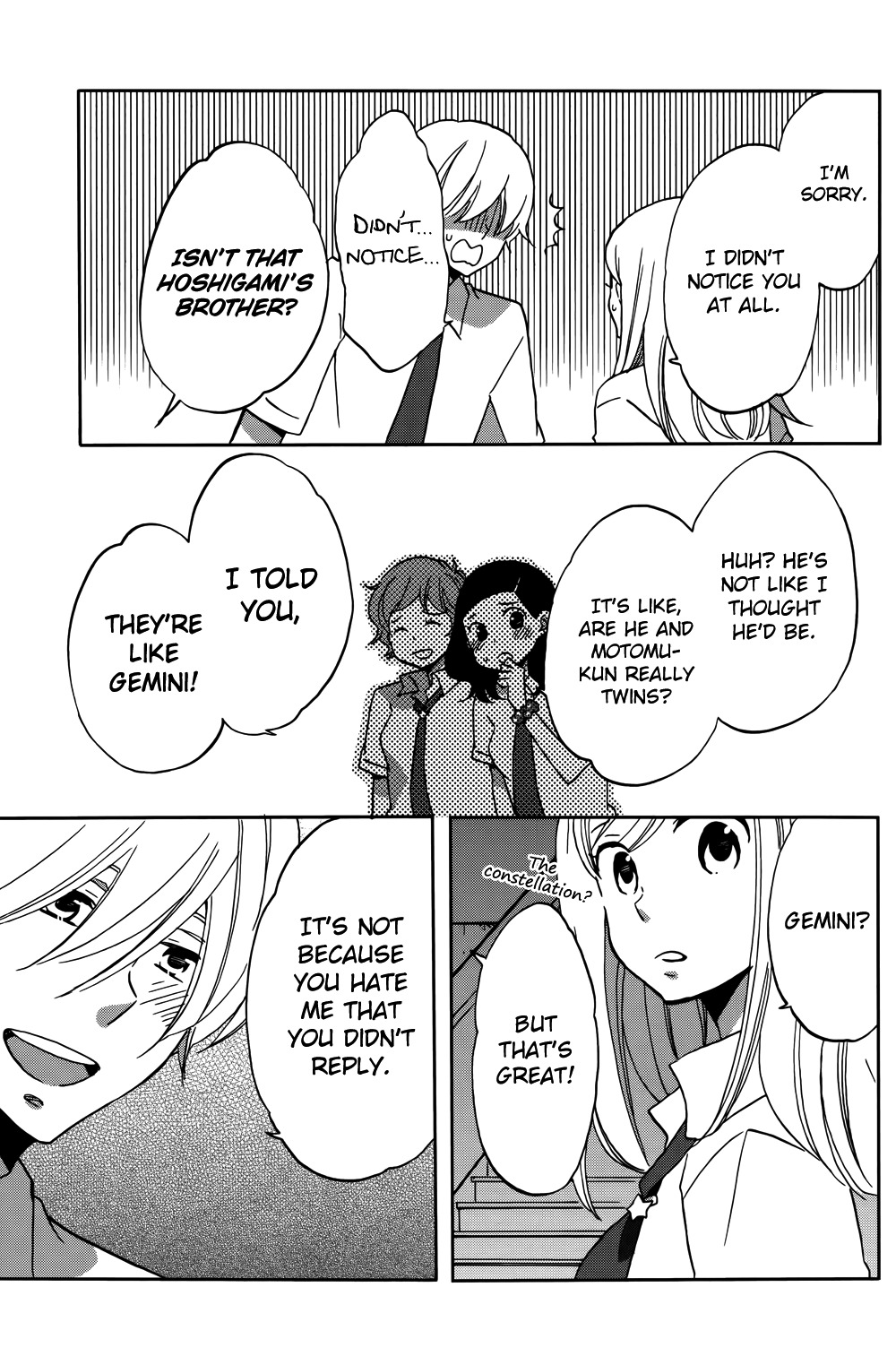 Hoshigami-kun wa Douka Shiteru Chapter 1 page 29 - Chapter 1: Something is Up with Hoshigami-kun