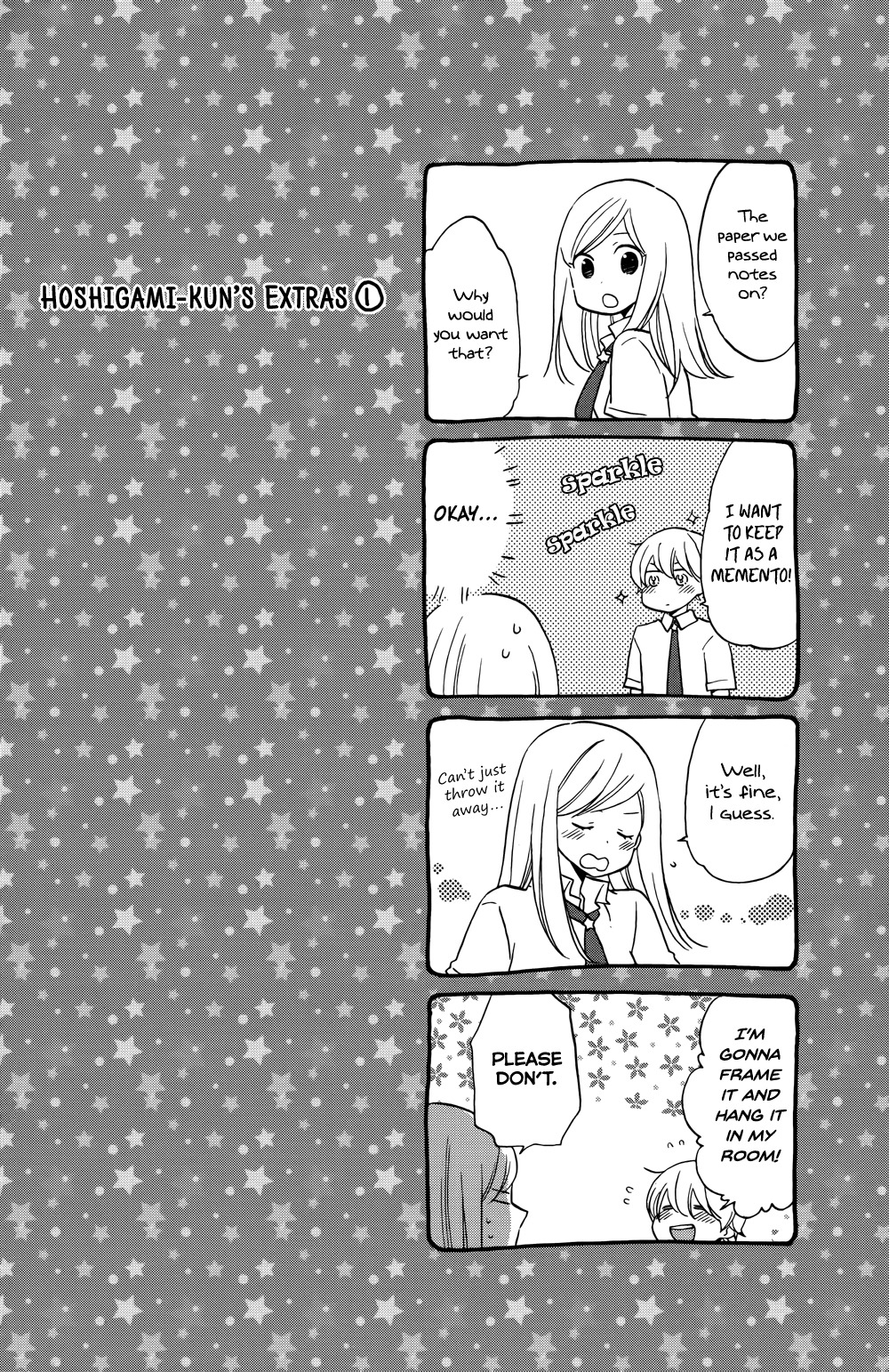 Hoshigami-kun wa Douka Shiteru Chapter 1 page 56 - Chapter 1: Something is Up with Hoshigami-kun