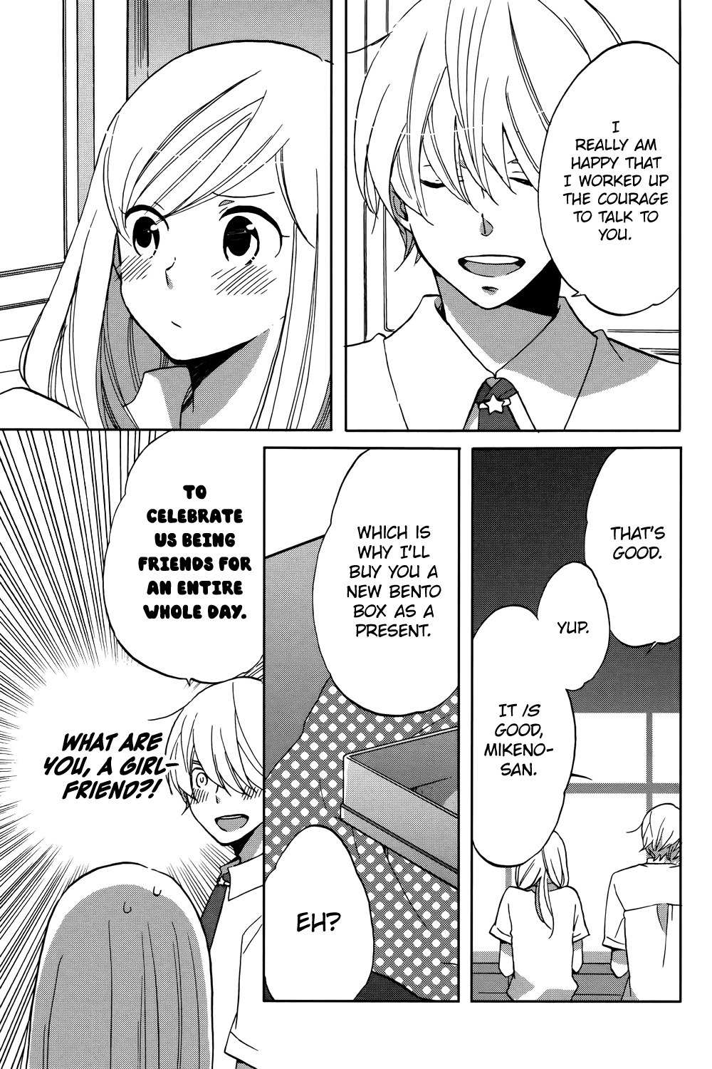 Hoshigami-kun wa Douka Shiteru Chapter 2 page 14 - Chapter 2: Hoshigami-kun Wants a Friend