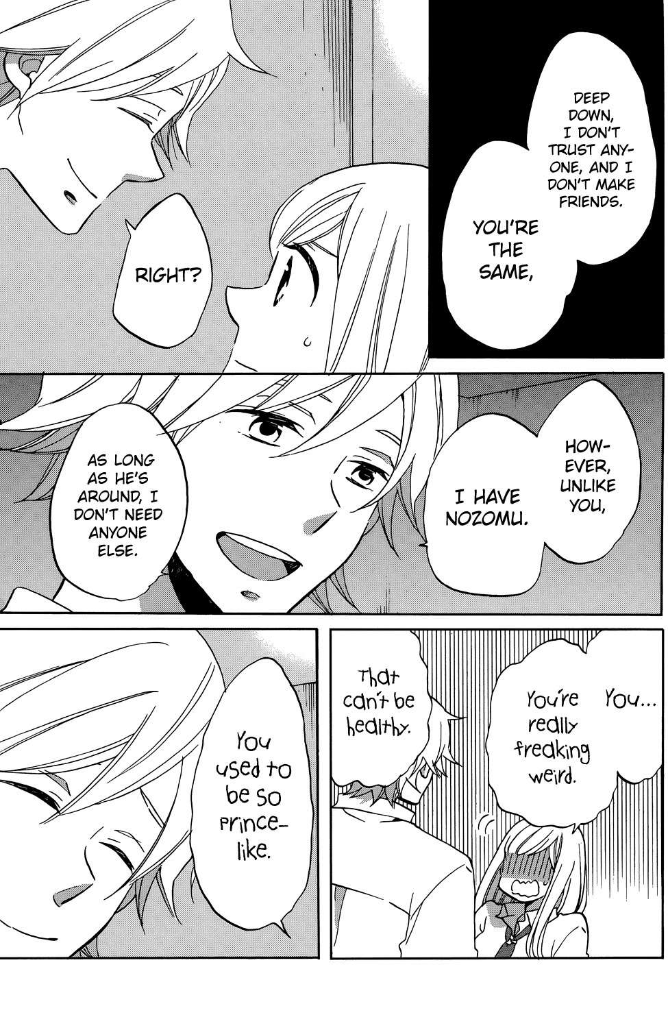 Hoshigami-kun wa Douka Shiteru Chapter 3 page 11 - Chapter 3: Hoshigami-kun's Very First Friend