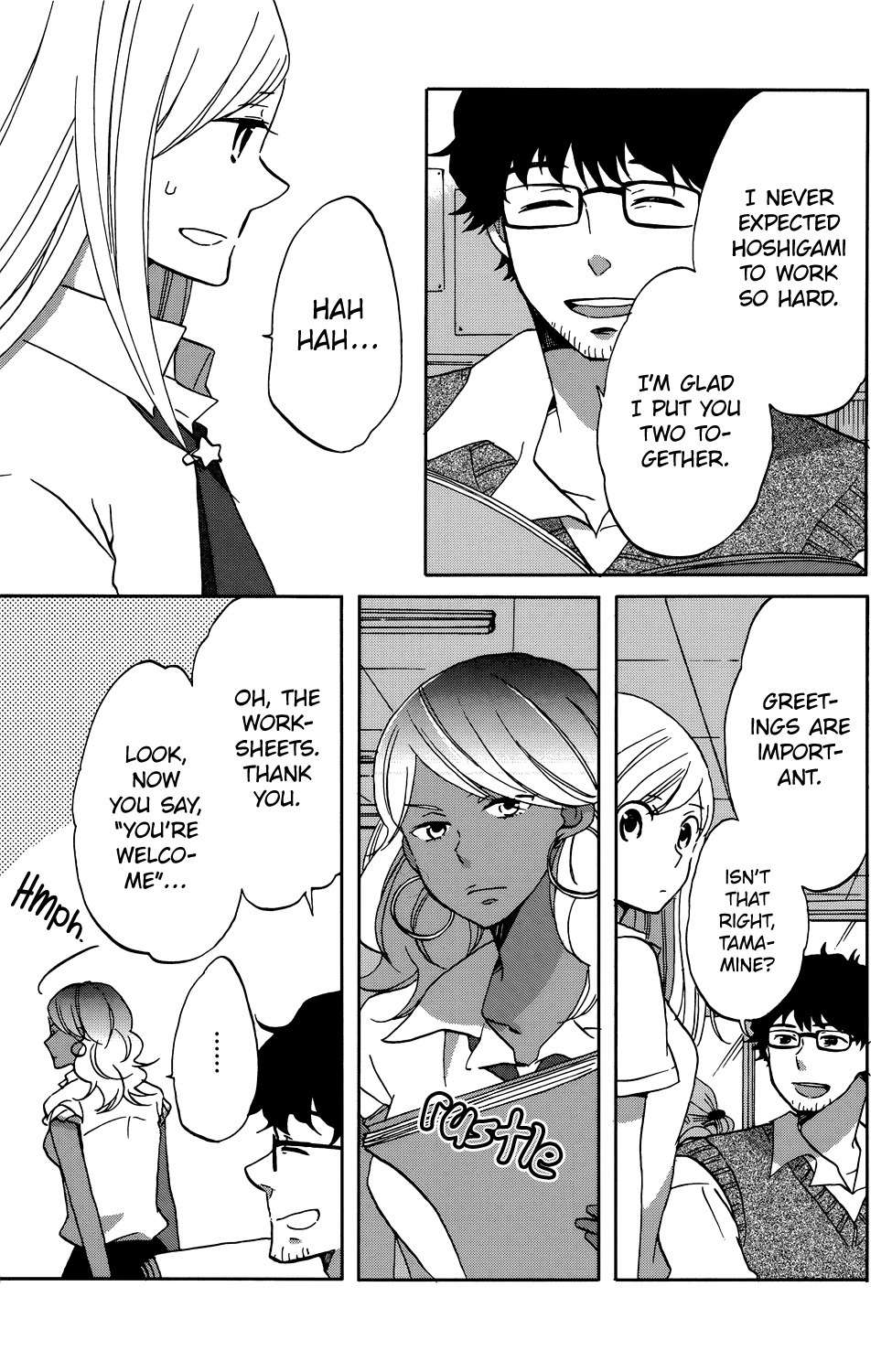 Hoshigami-kun wa Douka Shiteru Chapter 3 page 13 - Chapter 3: Hoshigami-kun's Very First Friend
