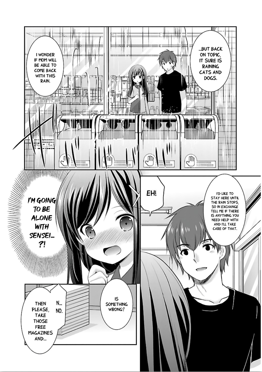 Hoshihimemura no Naishobanashi Chapter 11 page 10 - Chapter 11: A rainy day at the convenience store