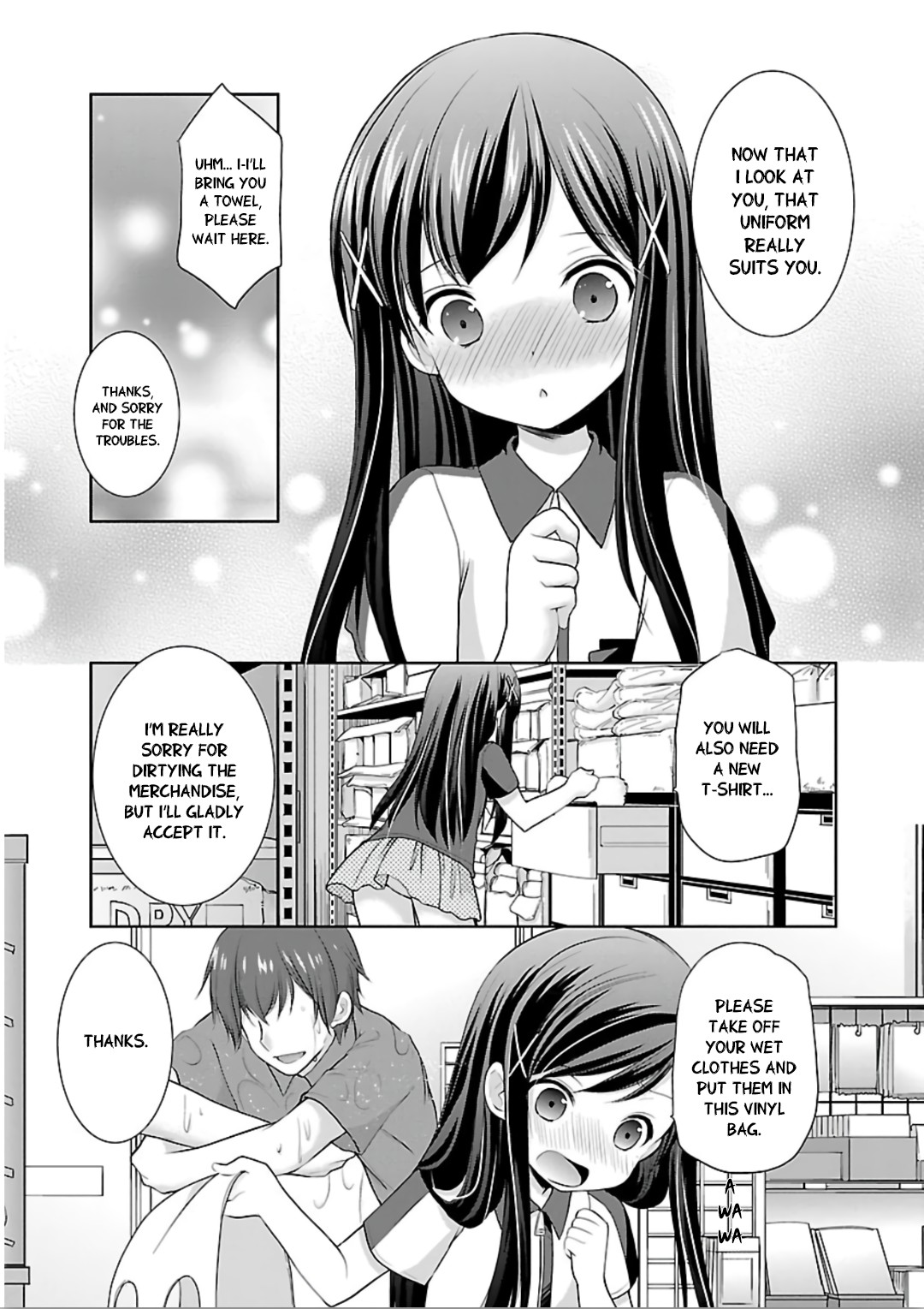 Hoshihimemura no Naishobanashi Chapter 11 page 9 - Chapter 11: A rainy day at the convenience store