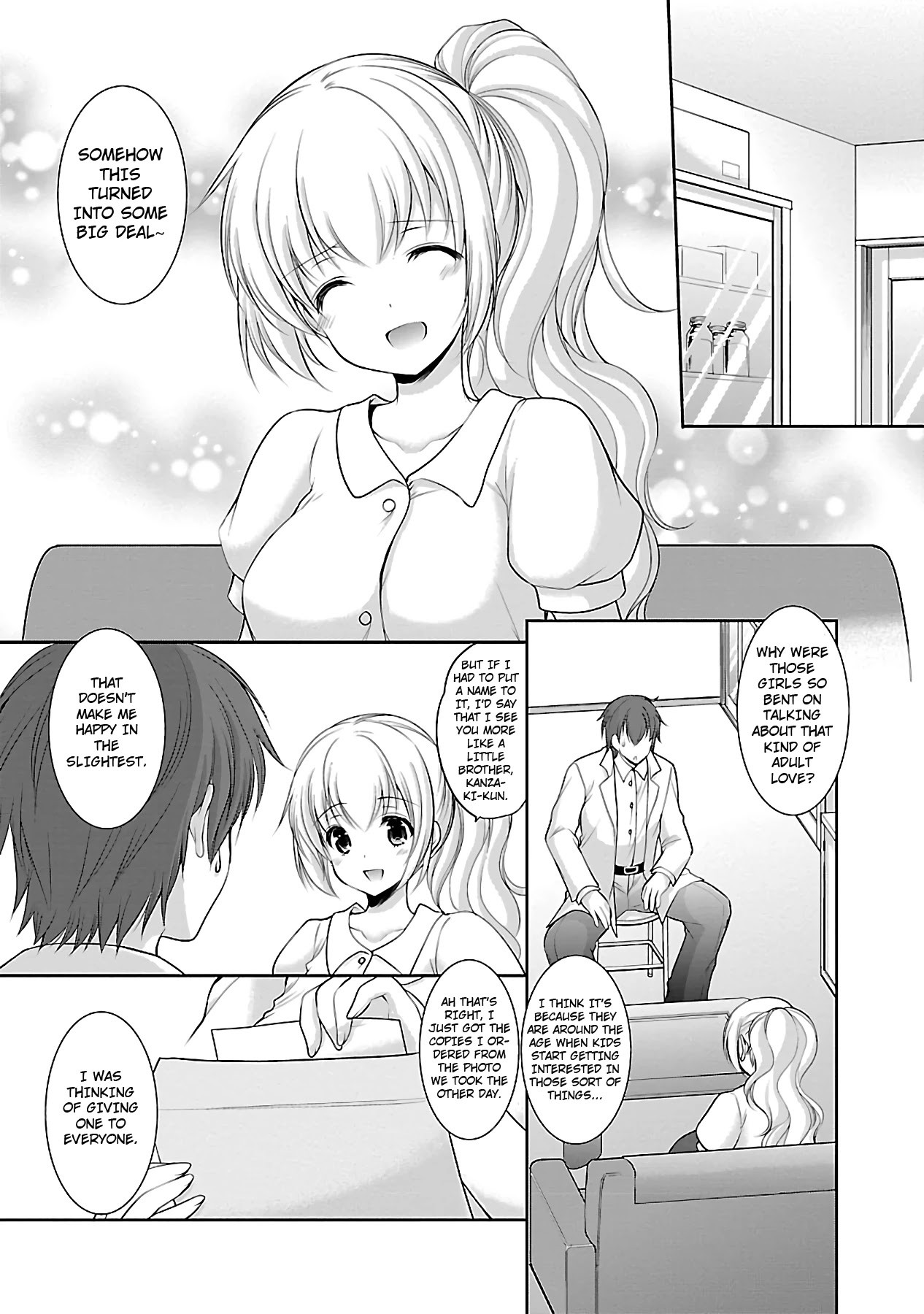Hoshihimemura no Naishobanashi Chapter 18 page 8 - Chapter 18: Becoming closer...?