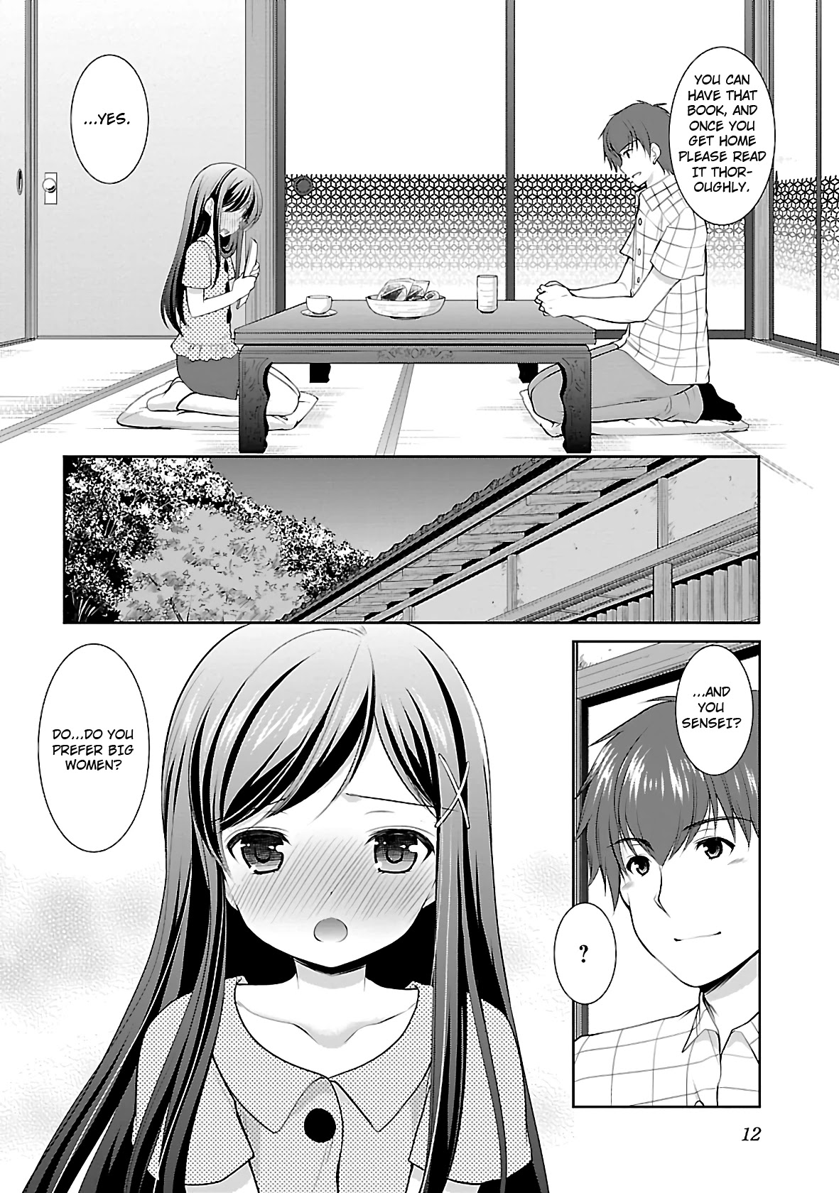 Hoshihimemura no Naishobanashi Chapter 20 page 13 - Chapter 20: Please sensei