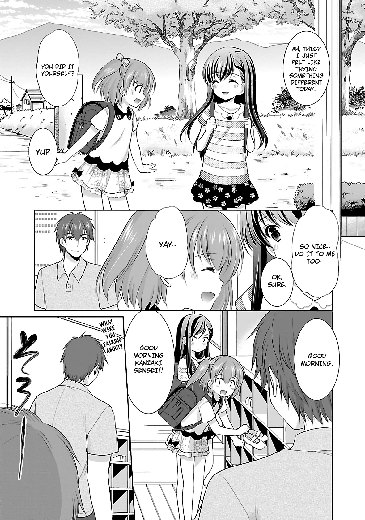 Hoshihimemura no Naishobanashi Chapter 21 page 7 - Chapter 21: Momoka's springtime