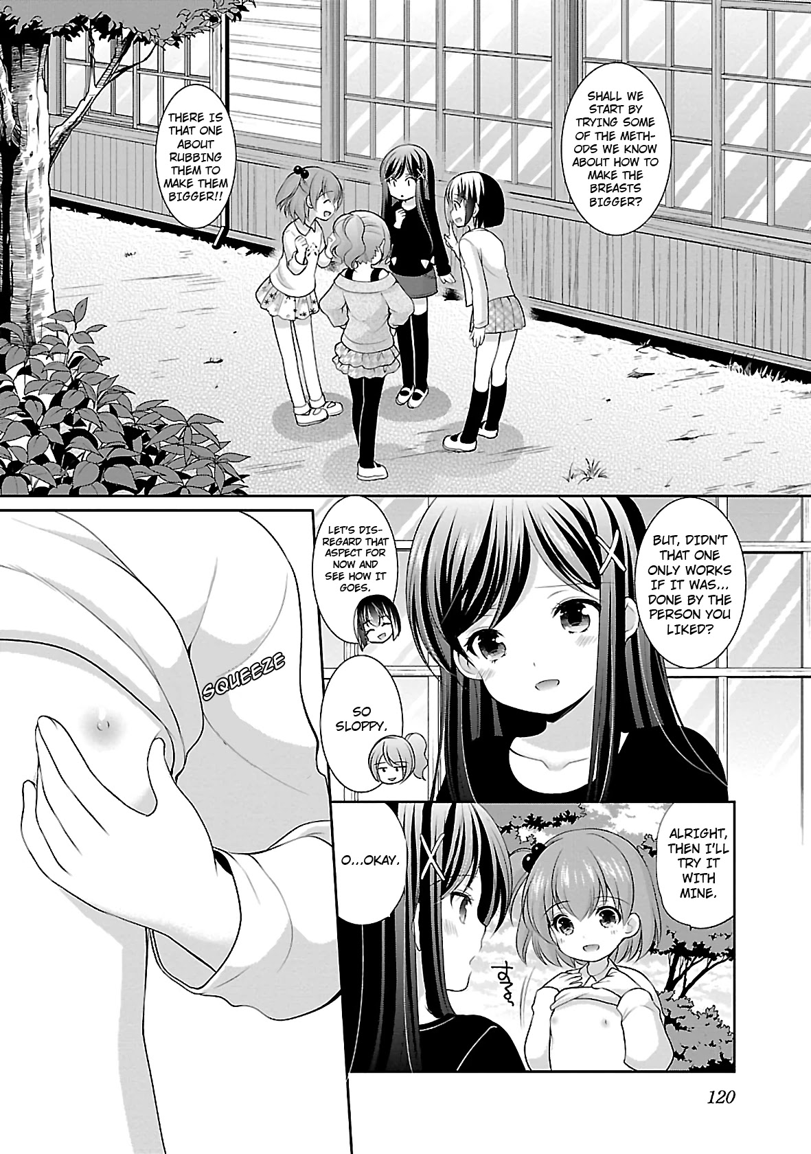 Hoshihimemura no Naishobanashi Chapter 24 page 14 - Chapter 24: Boobs, hopes and dreams