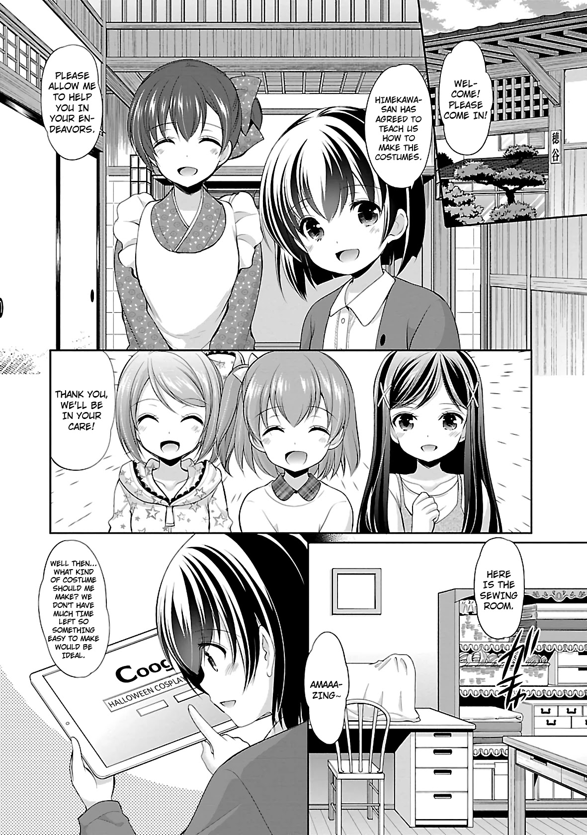 Hoshihimemura no Naishobanashi Chapter 25 page 10 - Chapter 25: Hoshihimemura's Halloween