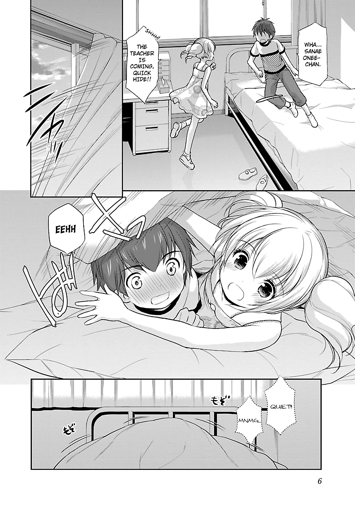 Hoshihimemura no Naishobanashi Chapter 26 page 7 - Chapter 26: Sanae Onee-chan and Me