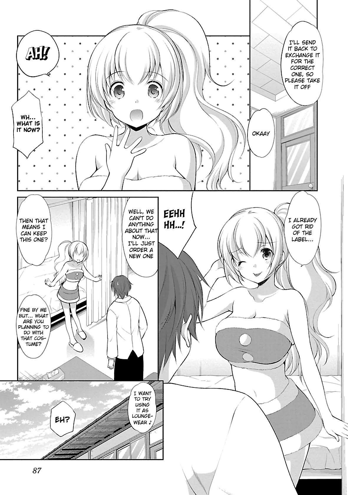 Hoshihimemura no Naishobanashi Chapter 29 page 13 - Chapter 29: The Girls and Christmas