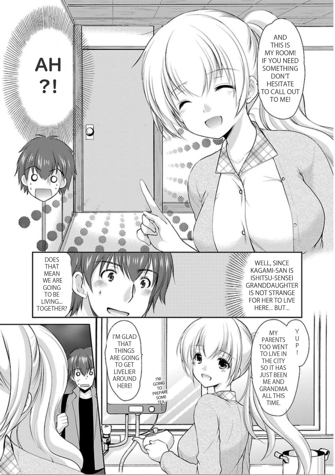 Hoshihimemura no Naishobanashi Chapter 3 page 4 - Chapter 3: The perks of a coward