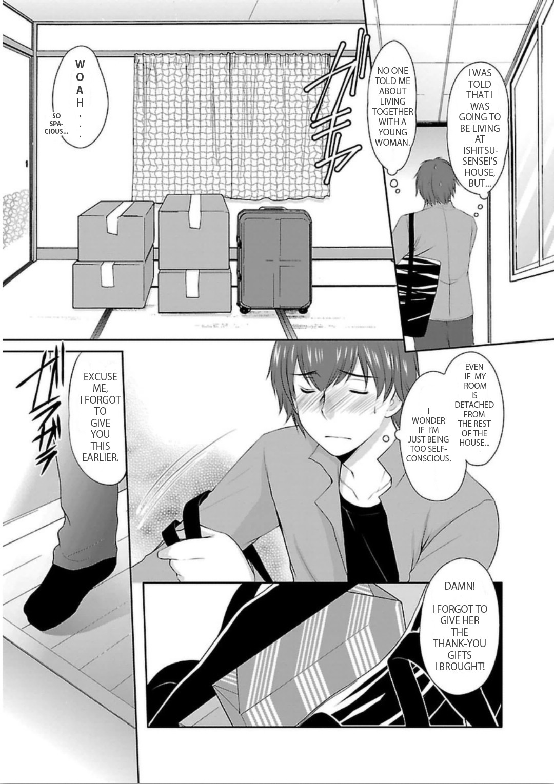 Hoshihimemura no Naishobanashi Chapter 3 page 5 - Chapter 3: The perks of a coward