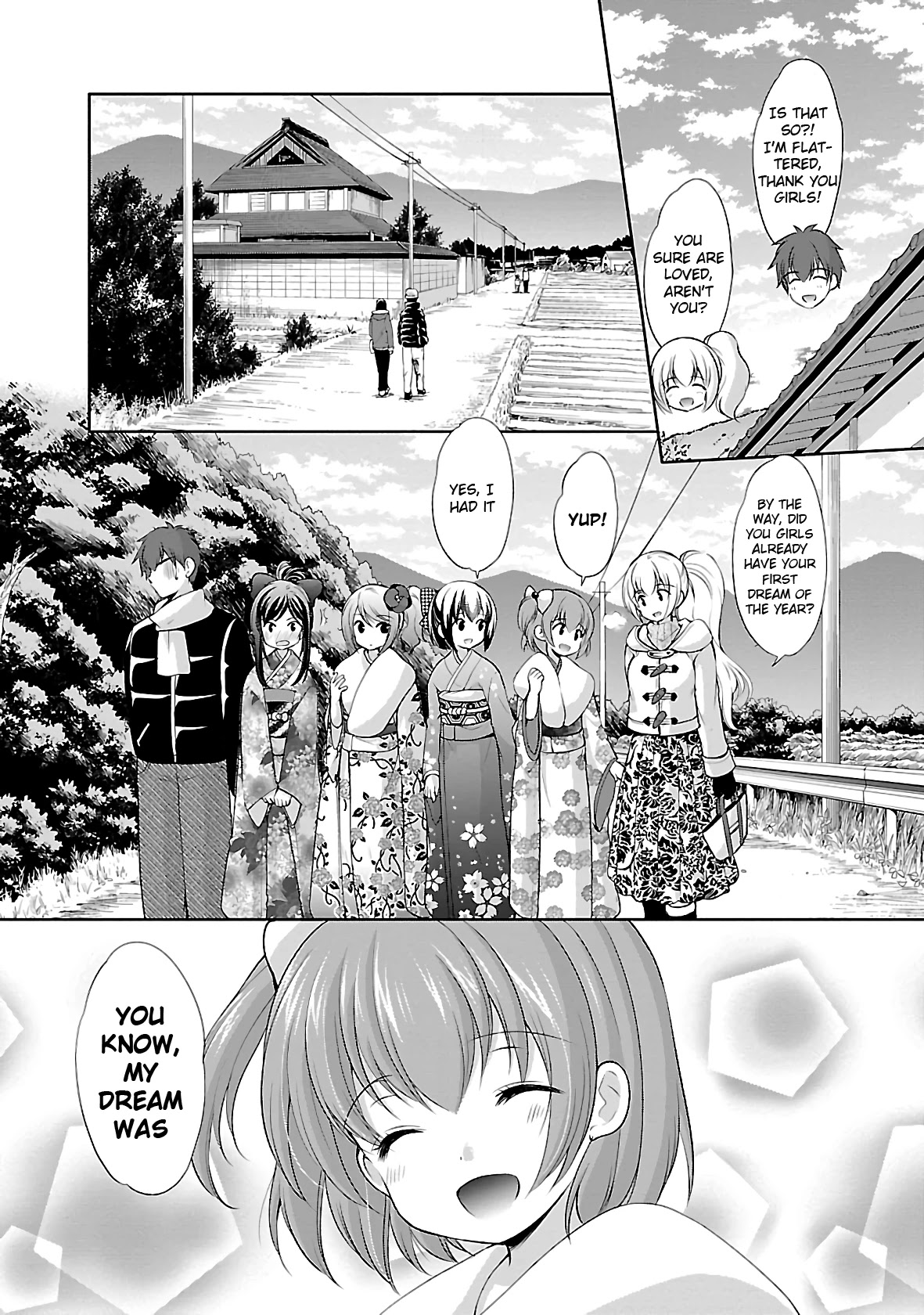 Hoshihimemura no Naishobanashi Chapter 32 page 7 - Chapter 32: First Dream and First Shrine Visit of the Year