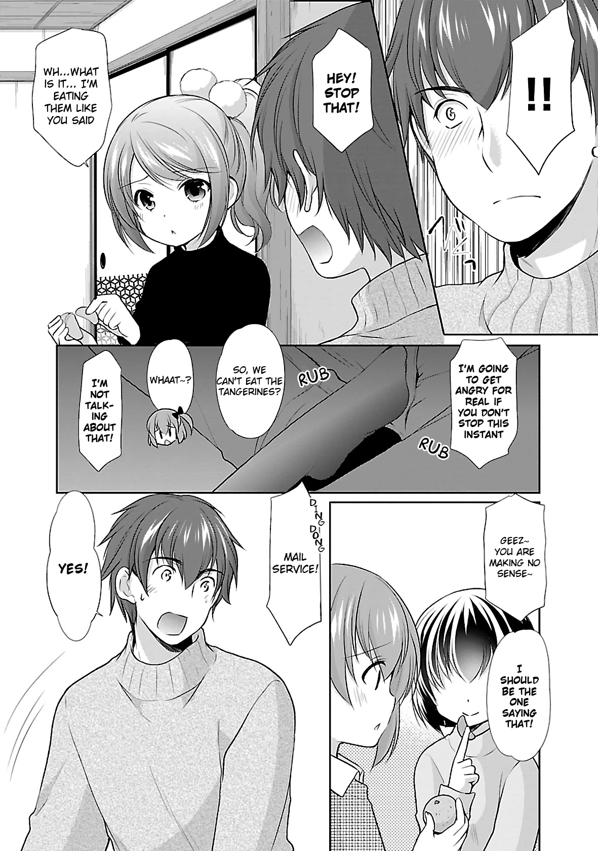 Hoshihimemura no Naishobanashi Chapter 33 page 12 - Chapter 33: Snow and Uniform