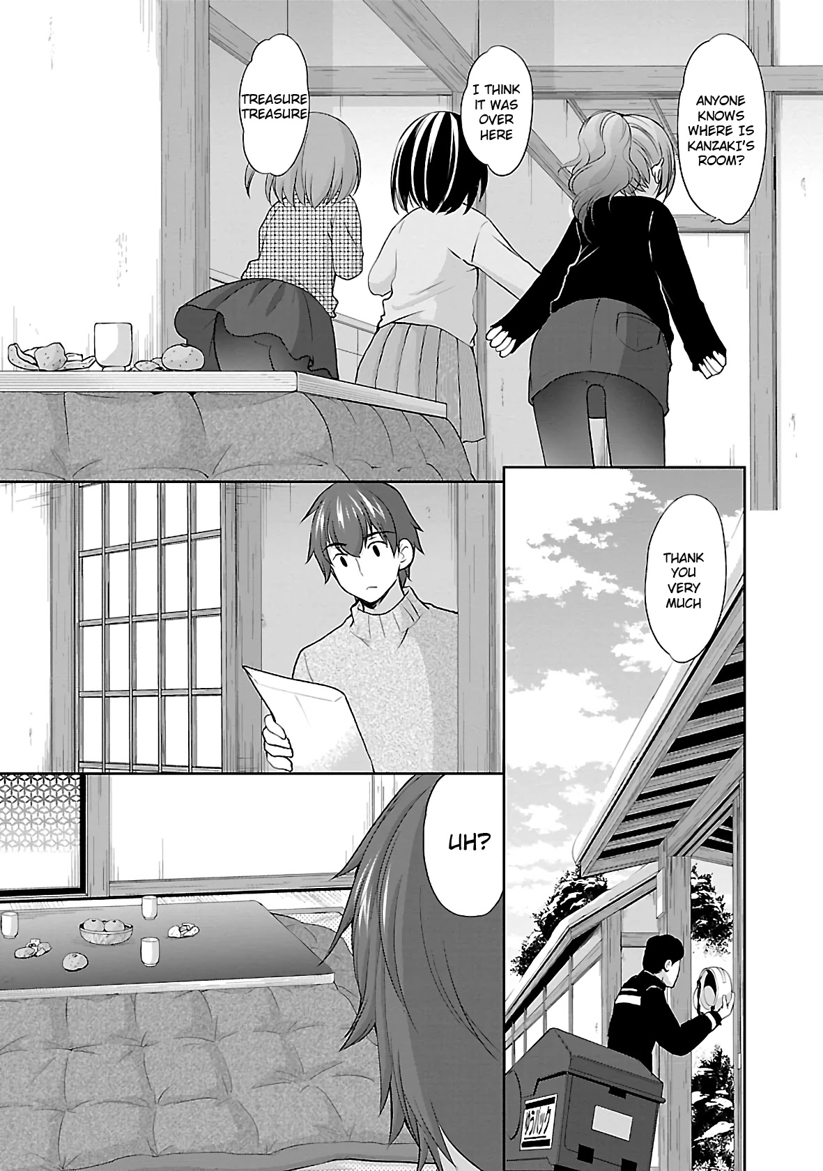 Hoshihimemura no Naishobanashi Chapter 33 page 14 - Chapter 33: Snow and Uniform