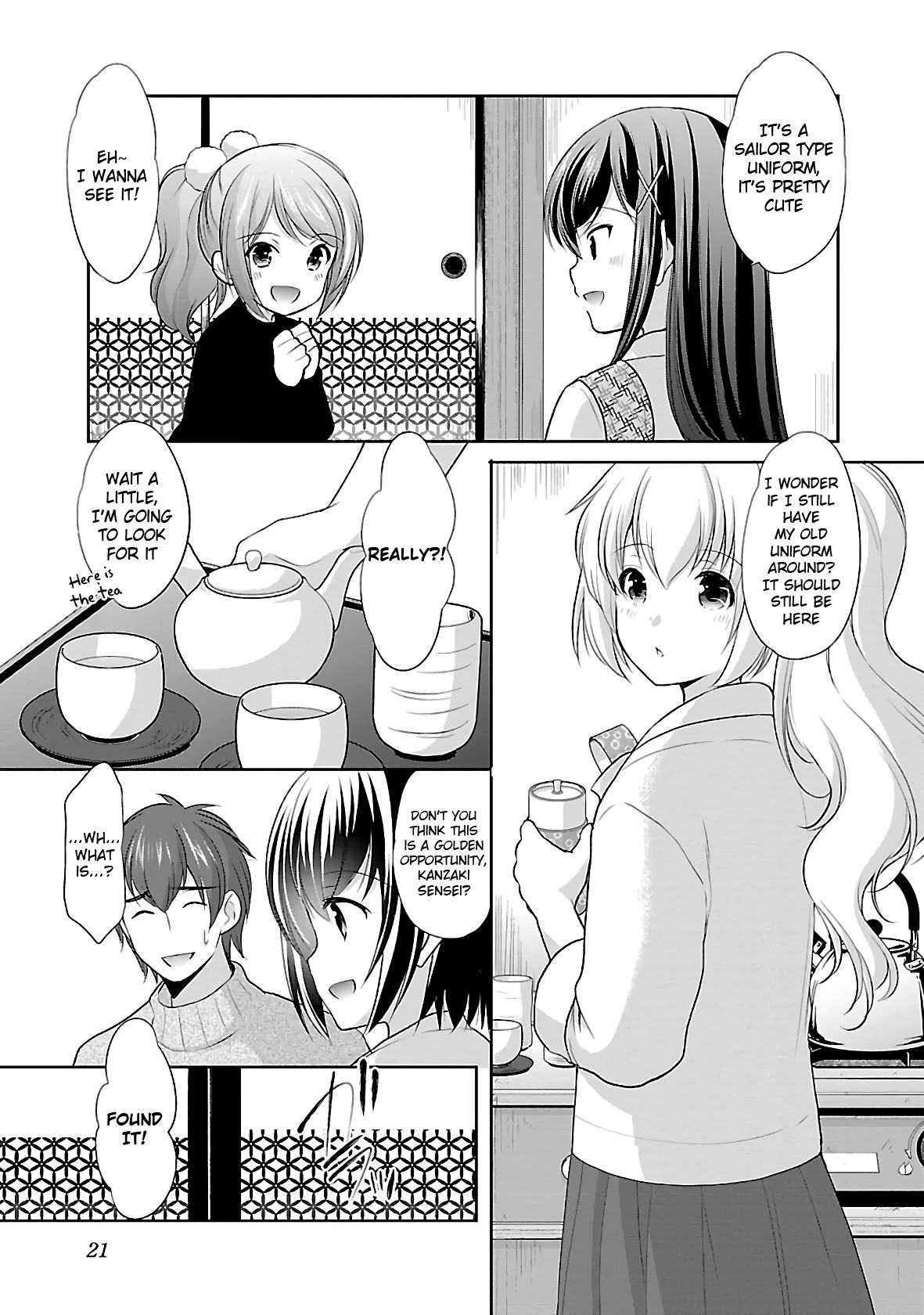 Hoshihimemura no Naishobanashi Chapter 33 page 22 - Chapter 33: Snow and Uniform