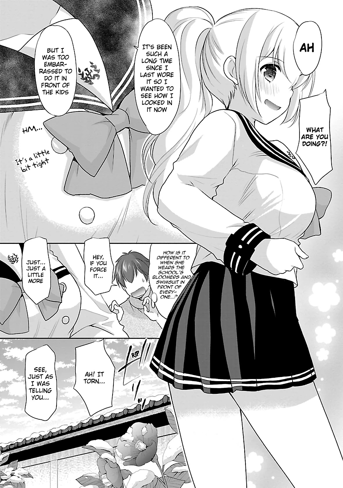 Hoshihimemura no Naishobanashi Chapter 33 page 27 - Chapter 33: Snow and Uniform