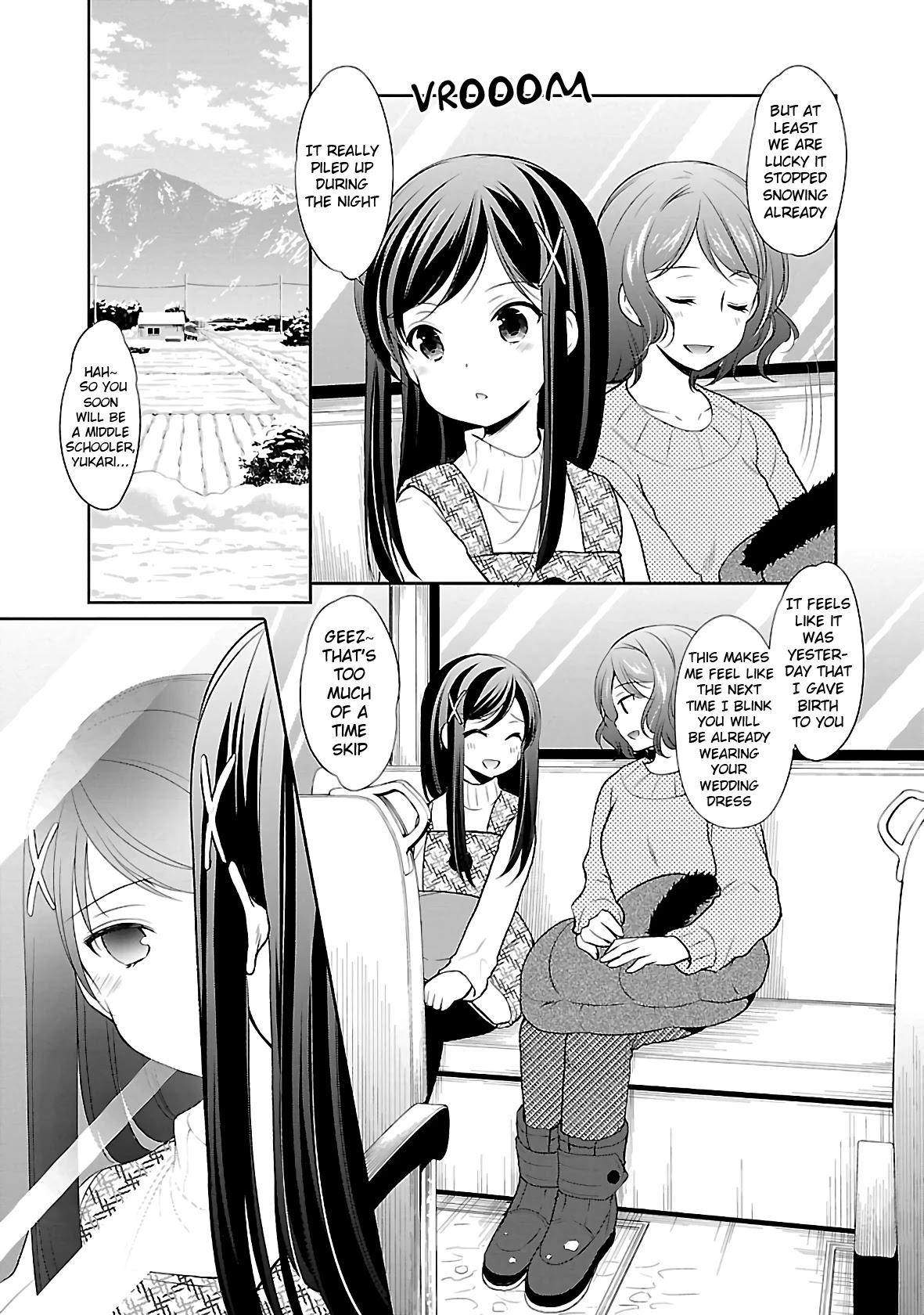 Hoshihimemura no Naishobanashi Chapter 33 page 6 - Chapter 33: Snow and Uniform