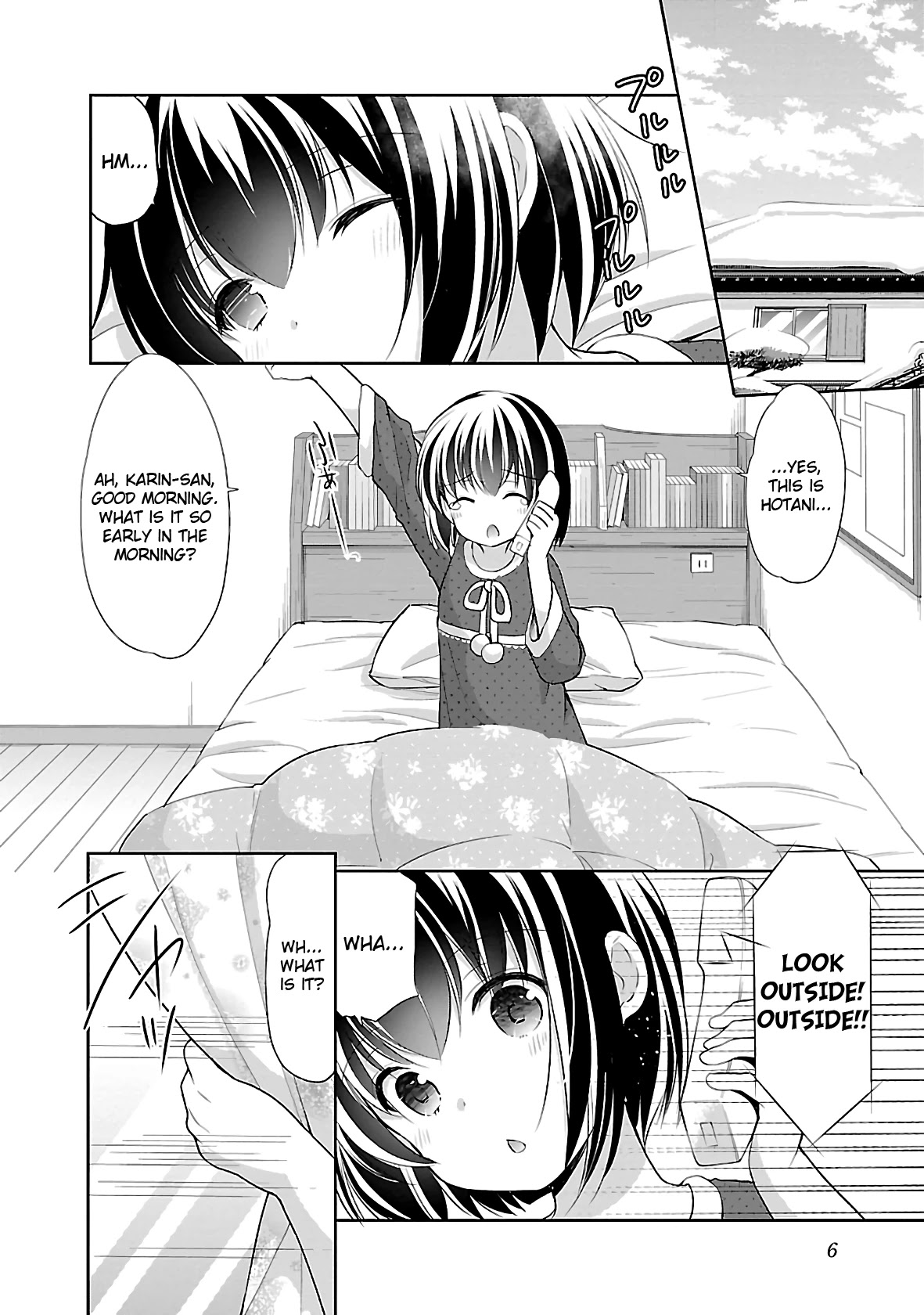 Hoshihimemura no Naishobanashi Chapter 33 page 7 - Chapter 33: Snow and Uniform