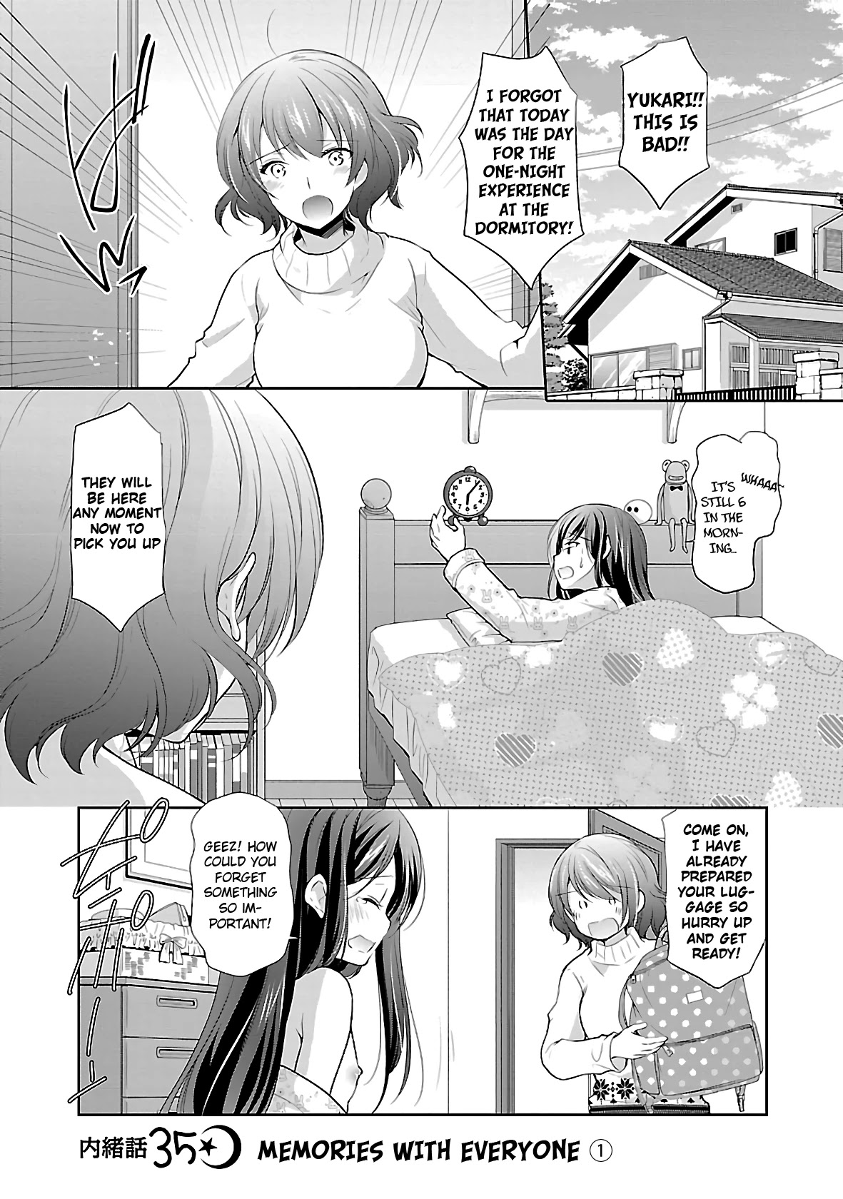 Hoshihimemura no Naishobanashi Chapter 35 page 1 - Chapter 35: Memories with Everyone
