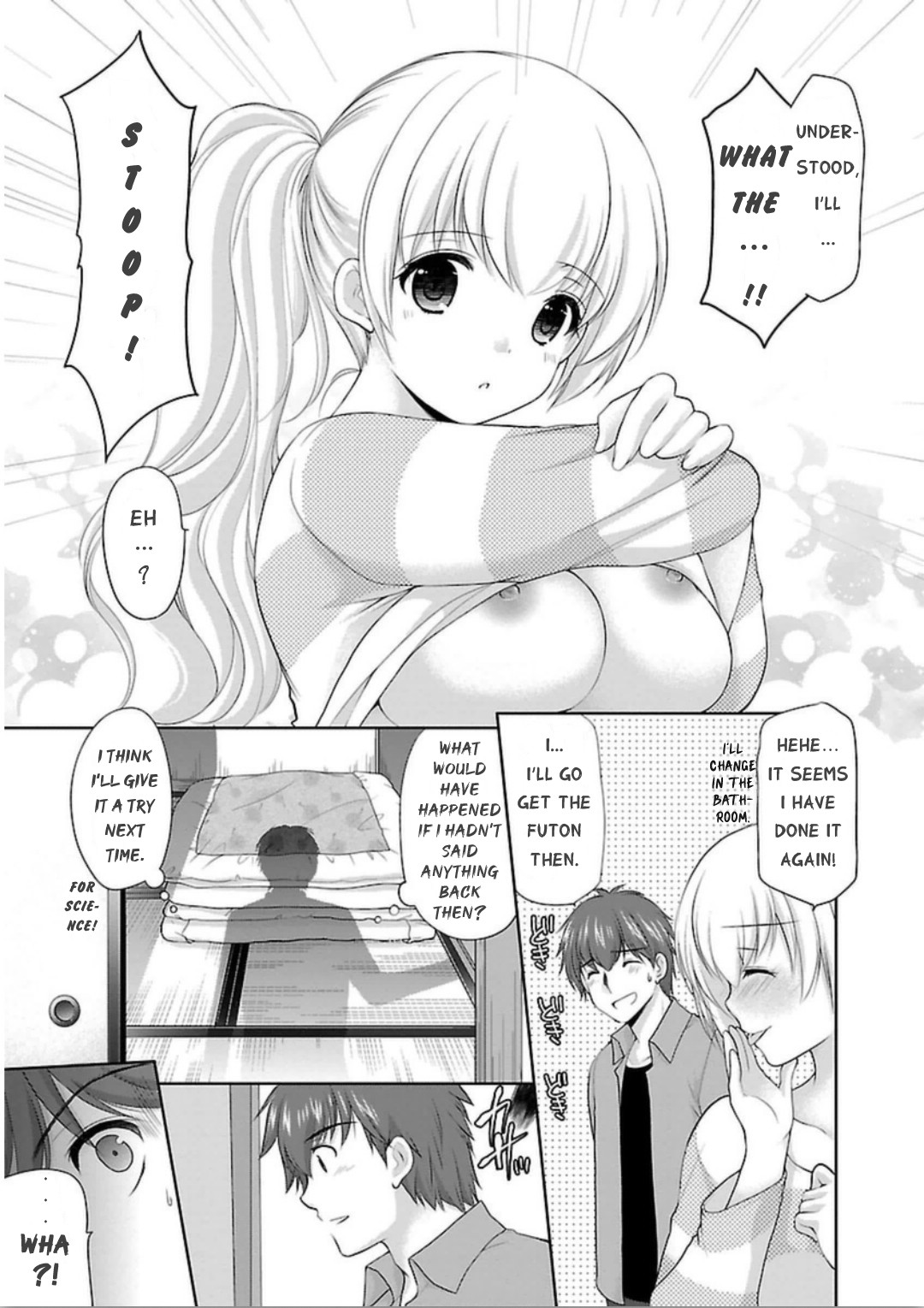 Hoshihimemura no Naishobanashi Chapter 4 page 15 - Chapter 4: The reliable Kagami-san?!
