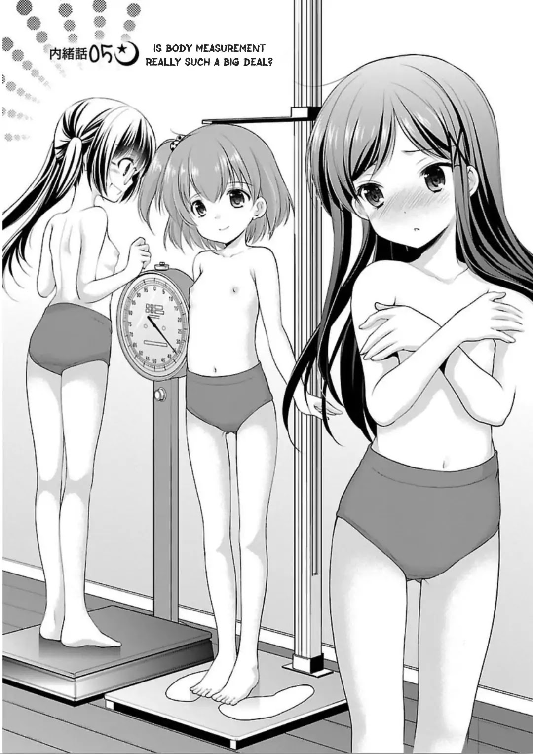Hoshihimemura no Naishobanashi Chapter 5 page 1 - Chapter 5: Is body measurement really such a big deal?