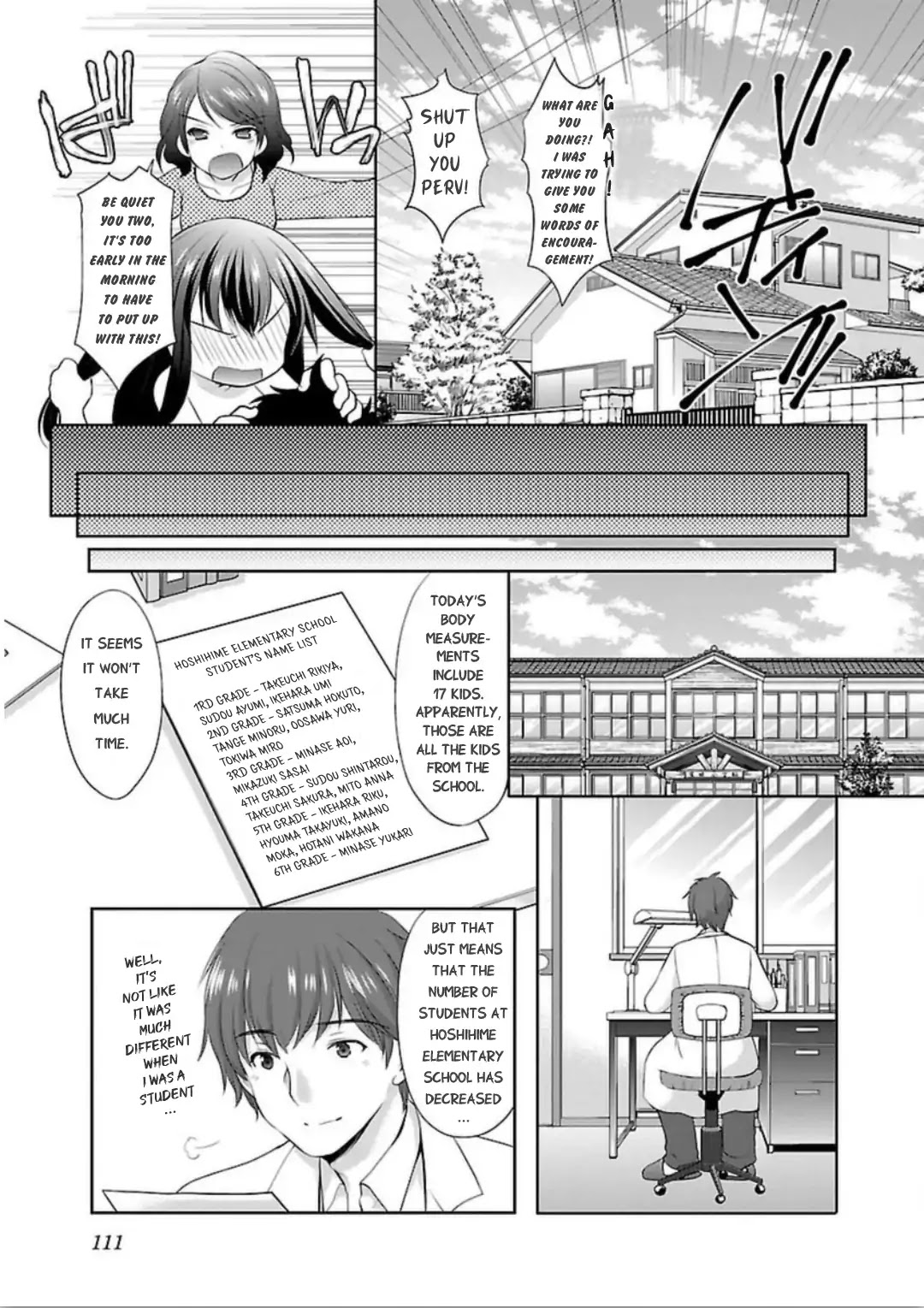 Hoshihimemura no Naishobanashi Chapter 5 page 5 - Chapter 5: Is body measurement really such a big deal?