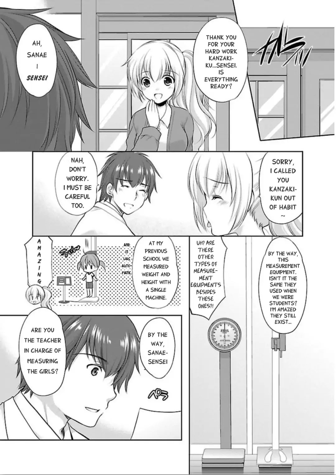 Hoshihimemura no Naishobanashi Chapter 5 page 8 - Chapter 5: Is body measurement really such a big deal?