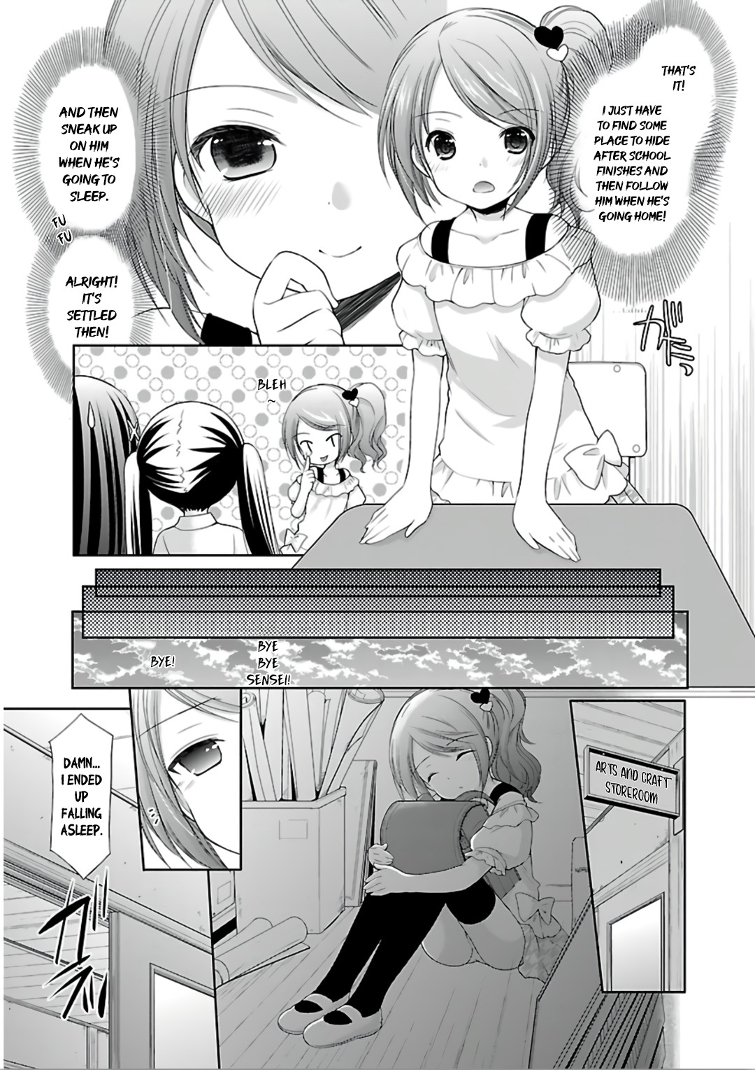 Hoshihimemura no Naishobanashi Chapter 8 page 3 - Chapter 8: A secret between the two of them