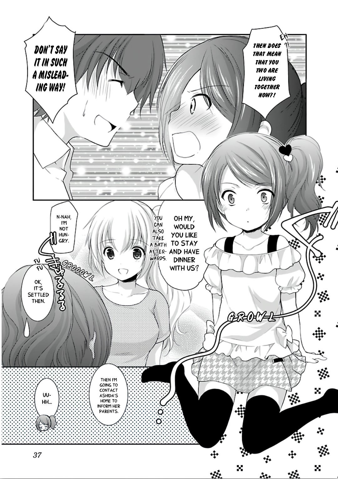 Hoshihimemura no Naishobanashi Chapter 8 page 9 - Chapter 8: A secret between the two of them