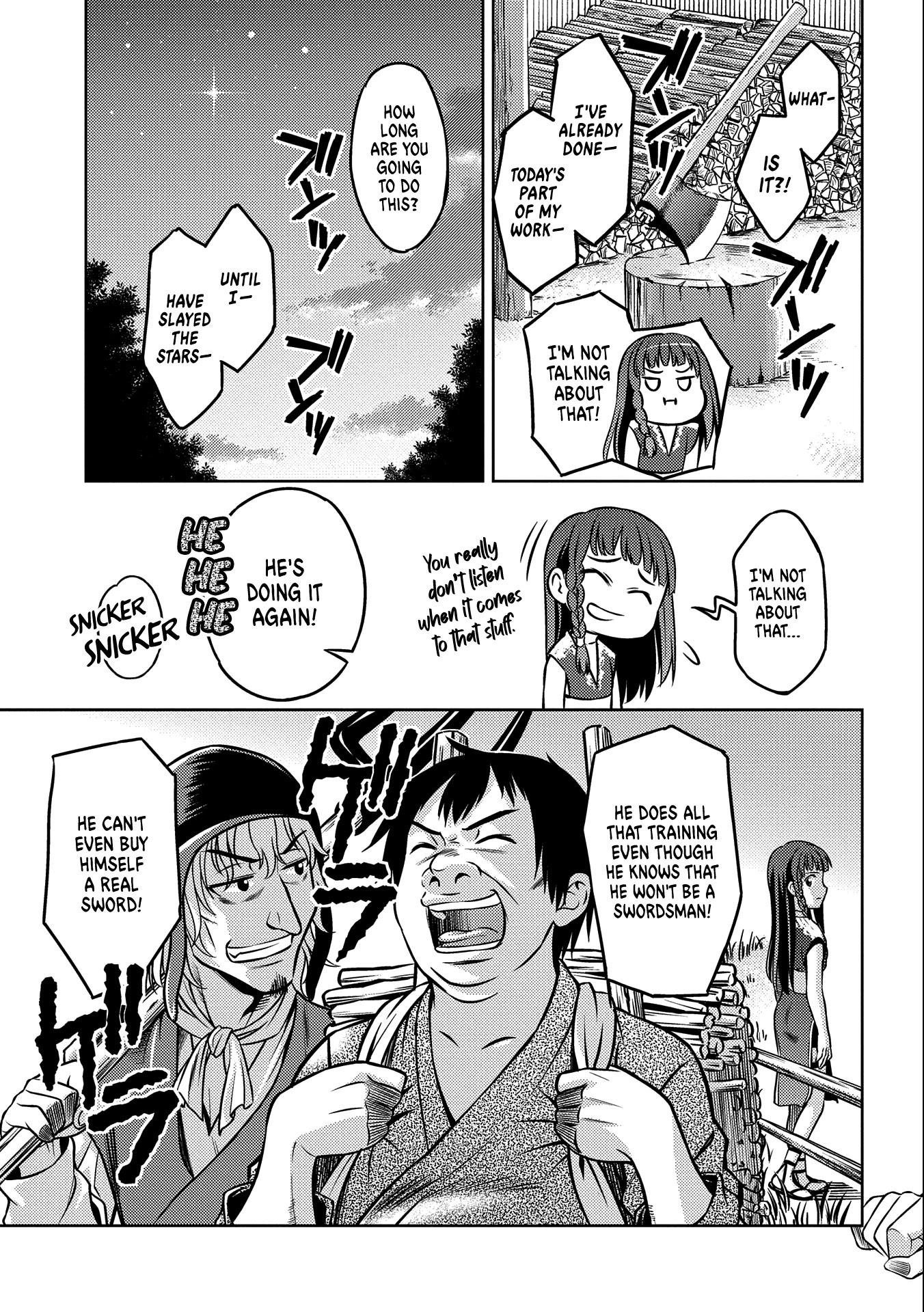 Hoshikiri no Kenshi Chapter 1 page 11 - Chapter 1