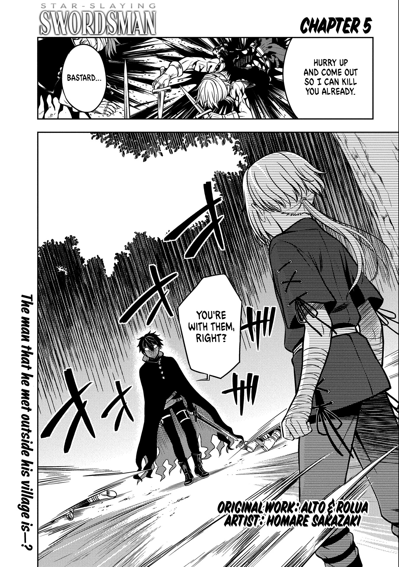 Hoshikiri no Kenshi Chapter 5 page 2 - Chapter 5
