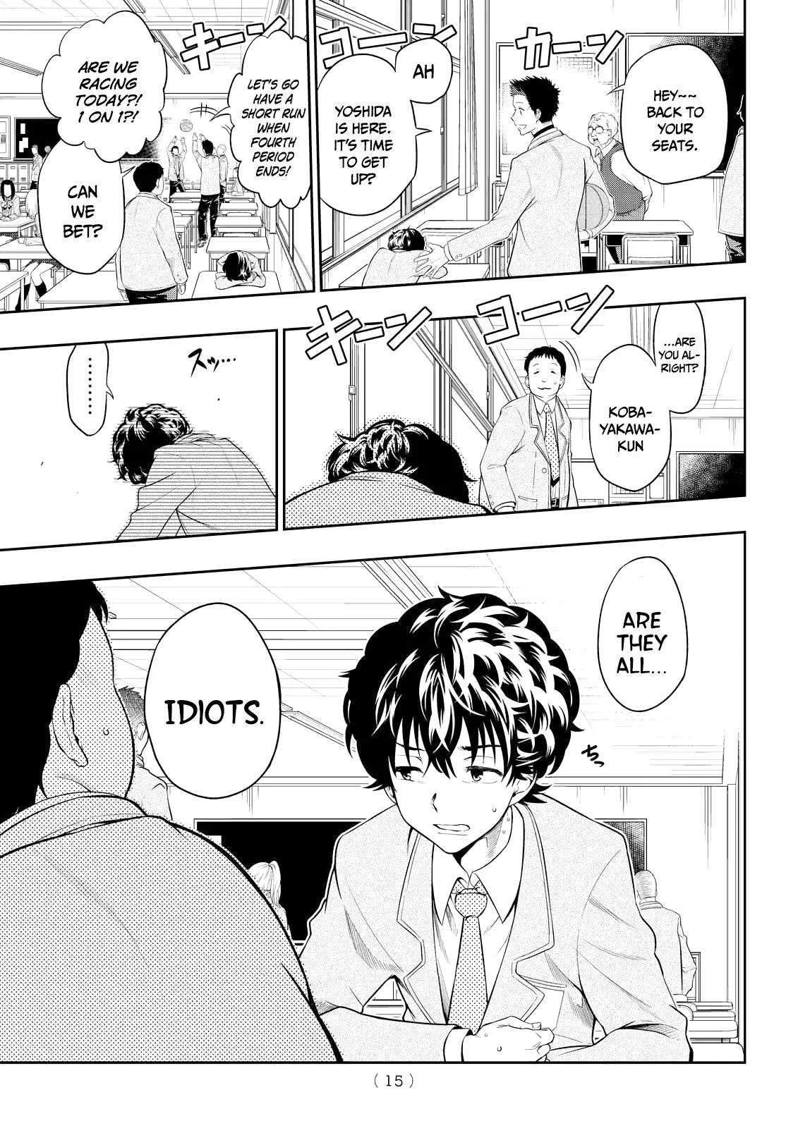 Hoshino, Me o Tsubutte. Chapter 1 page 9 - Chapter 1: Chasing Stars