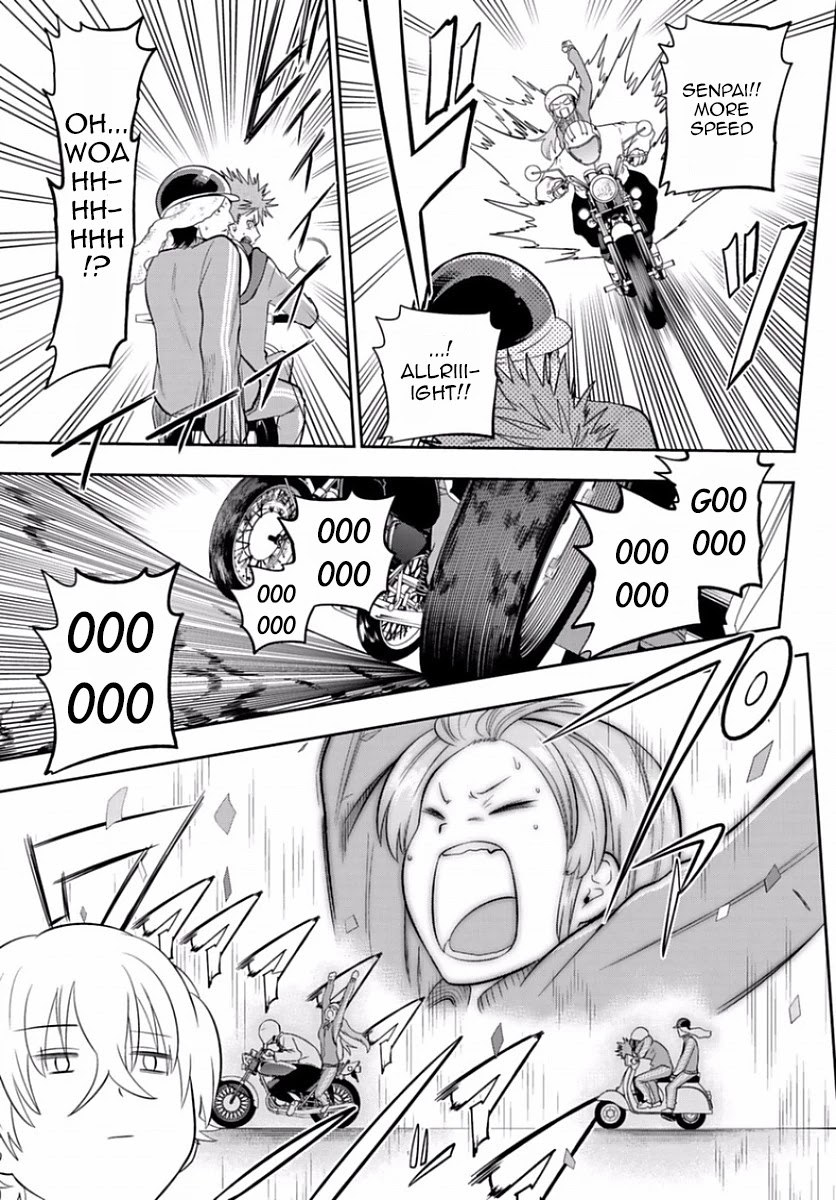 Hoshino, Me o Tsubutte. Chapter 100 page 15 - Chapter 100: Runaway Funk