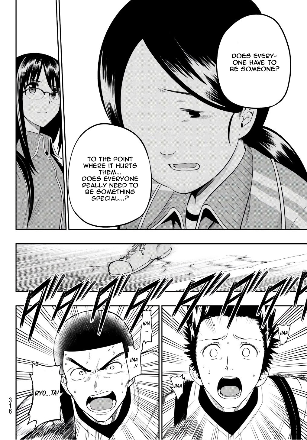Hoshino, Me o Tsubutte. Chapter 101 page 10 - Chapter 101: Direction