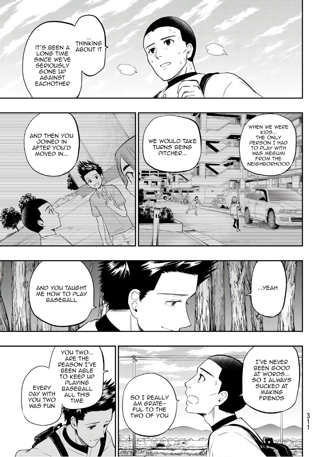 Hoshino, Me o Tsubutte. Chapter 101 page 5 - Chapter 101: Direction