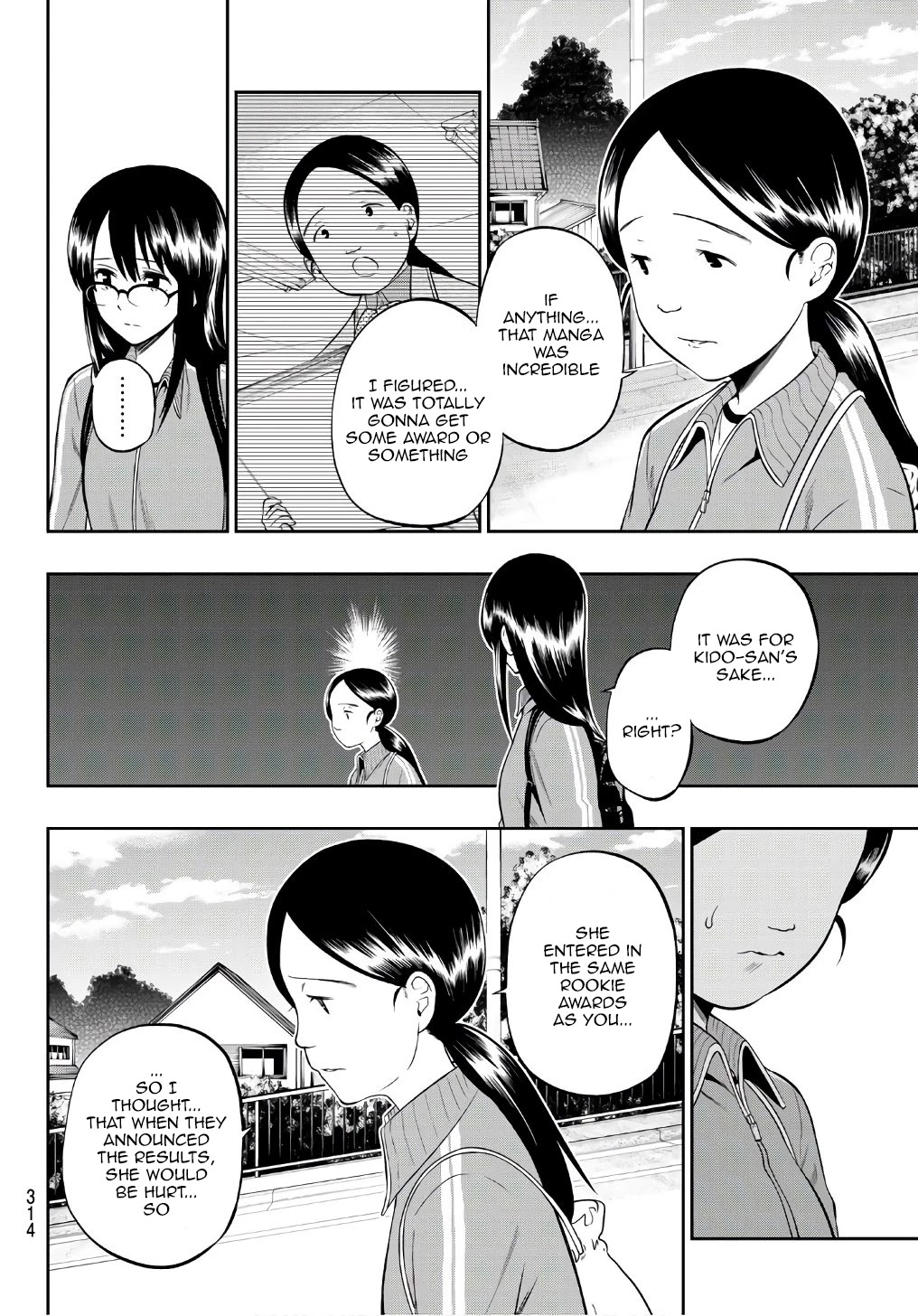 Hoshino, Me o Tsubutte. Chapter 101 page 8 - Chapter 101: Direction