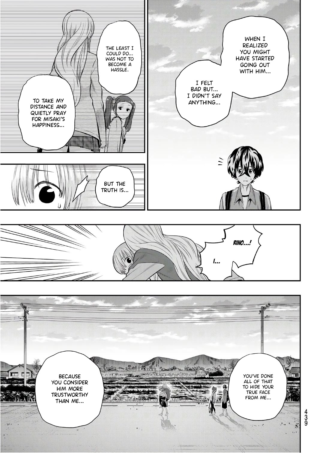 Hoshino, Me o Tsubutte. Chapter 104 page 10 - Chapter 104: Affection and Emotional Barriers