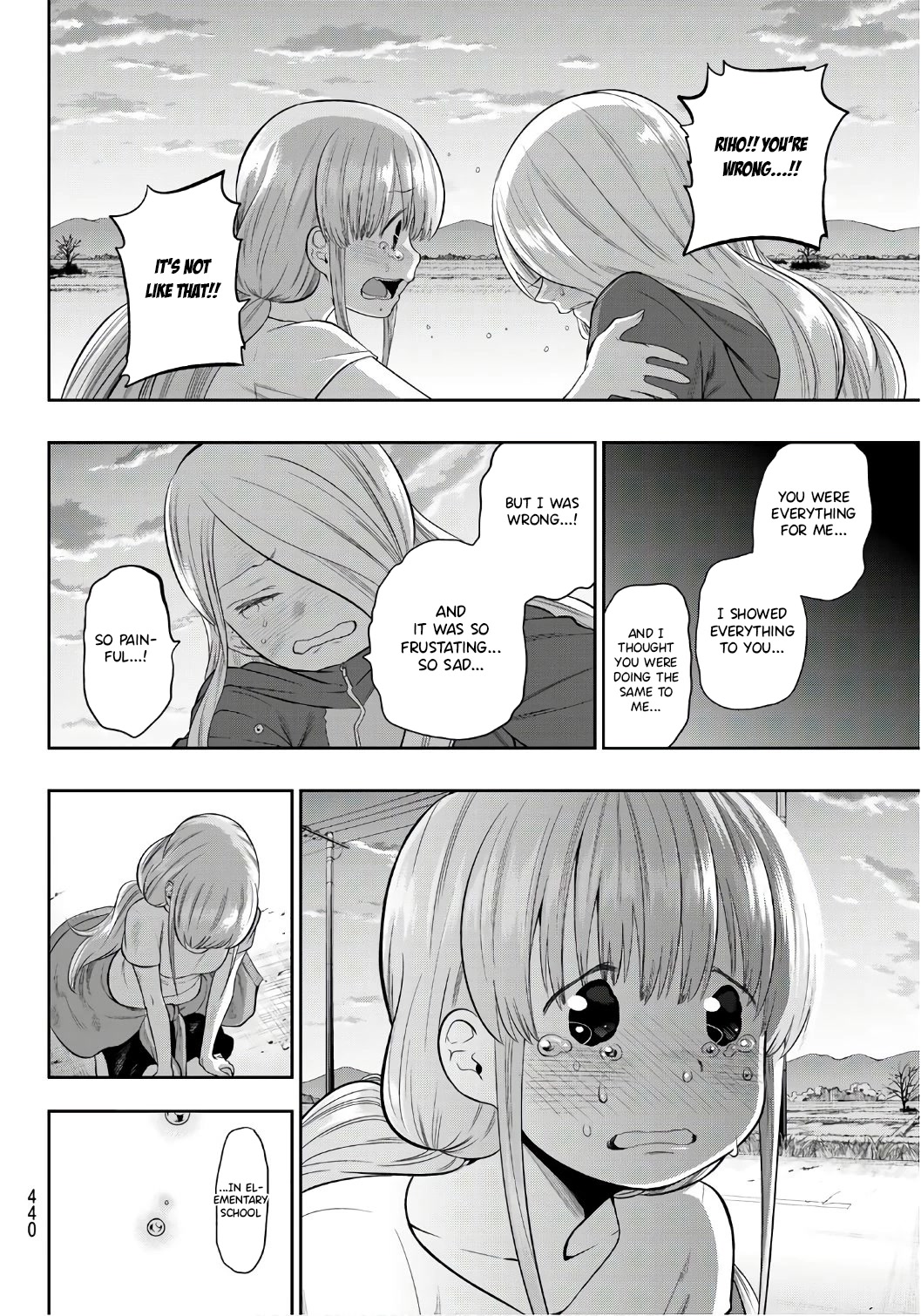 Hoshino, Me o Tsubutte. Chapter 104 page 11 - Chapter 104: Affection and Emotional Barriers