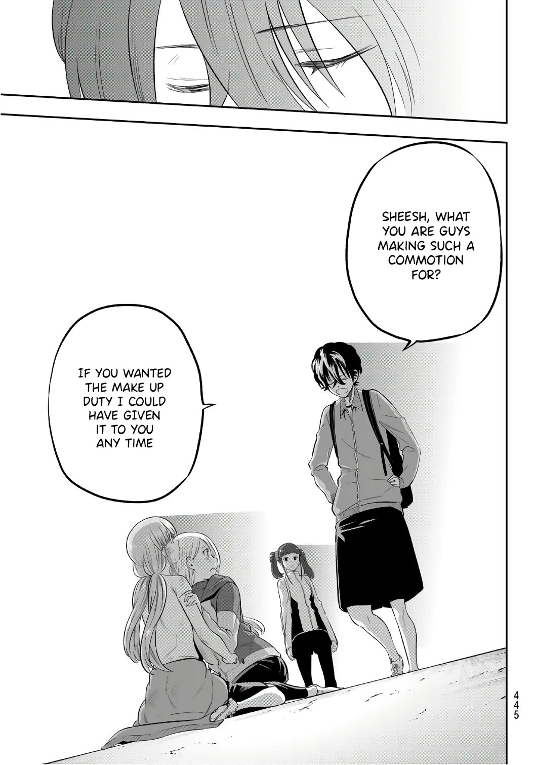 Hoshino, Me o Tsubutte. Chapter 104 page 16 - Chapter 104: Affection and Emotional Barriers