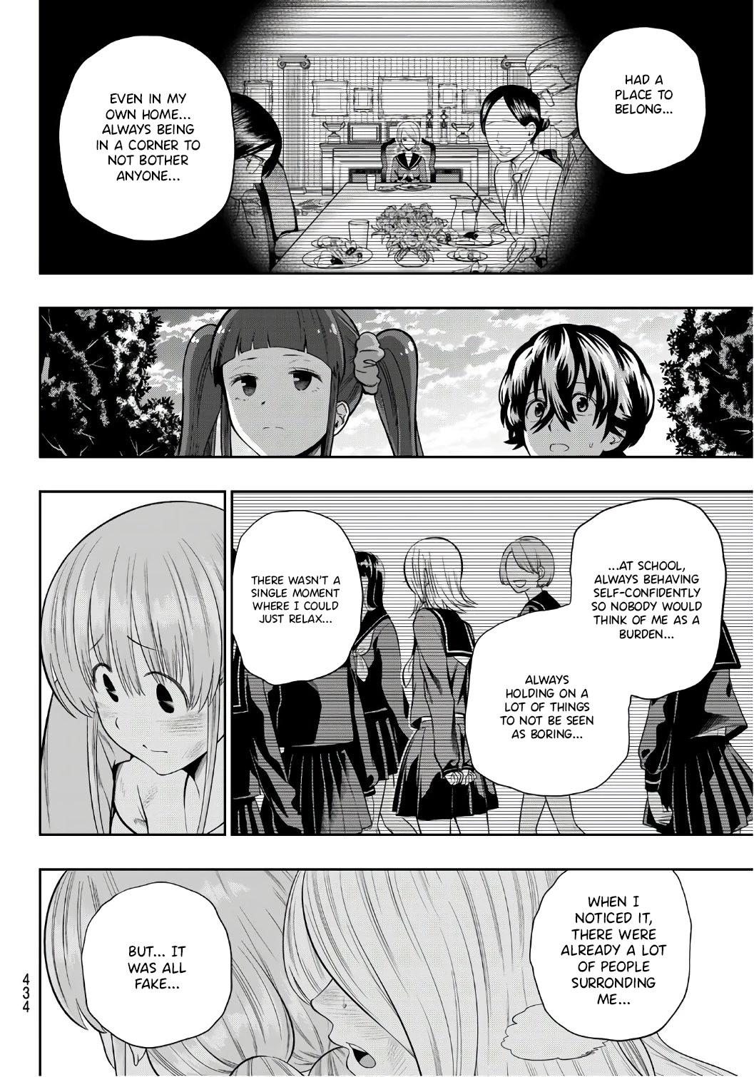 Hoshino, Me o Tsubutte. Chapter 104 page 5 - Chapter 104: Affection and Emotional Barriers