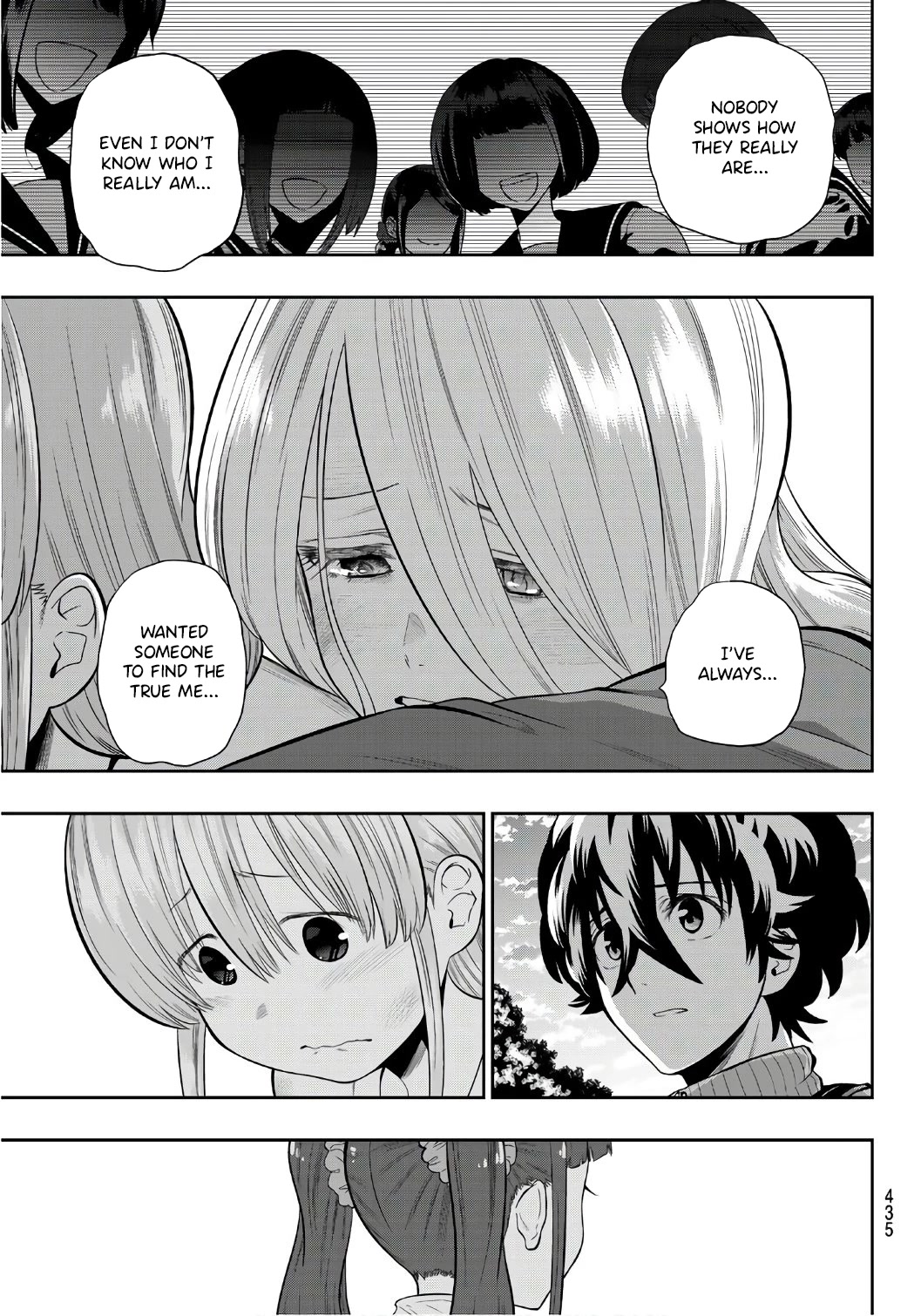 Hoshino, Me o Tsubutte. Chapter 104 page 6 - Chapter 104: Affection and Emotional Barriers