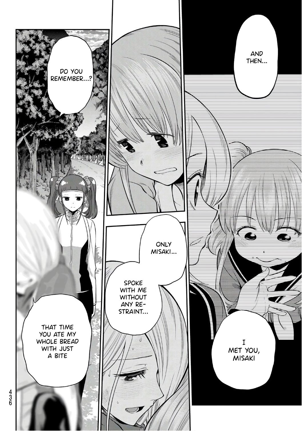 Hoshino, Me o Tsubutte. Chapter 104 page 7 - Chapter 104: Affection and Emotional Barriers